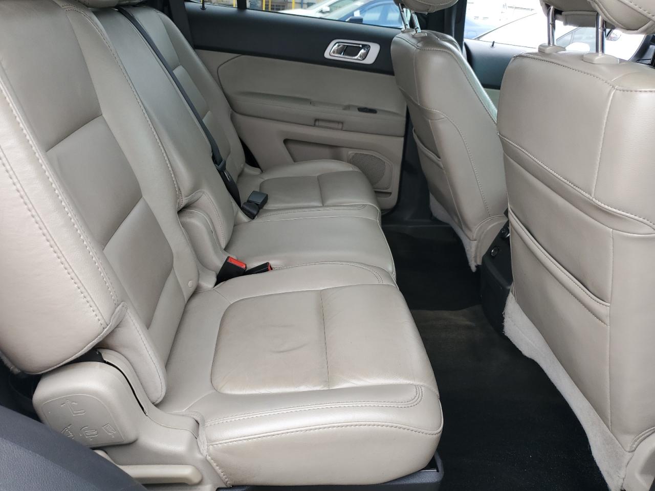 2014 Ford Explorer Xlt White vin: 1FM5K8D82EGA35910