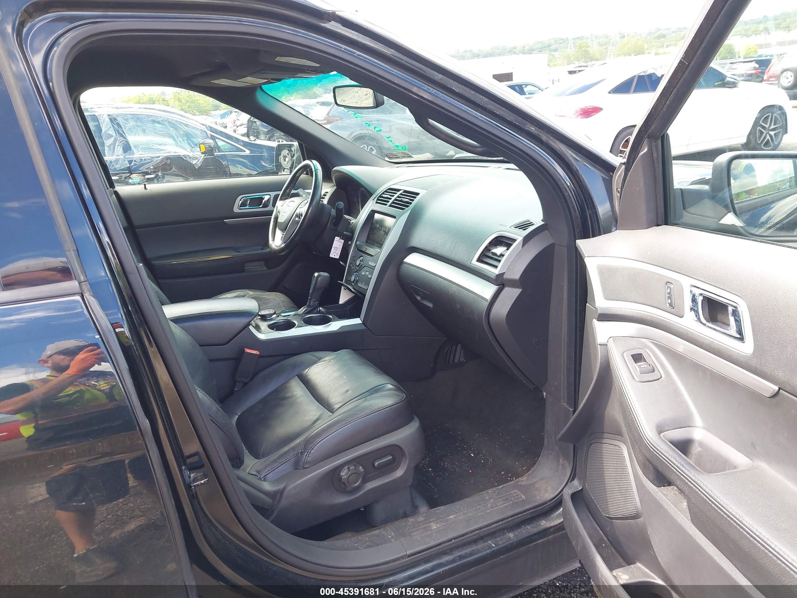 2014 Ford Explorer Xlt Green vin: 1FM5K8D82EGA36846
