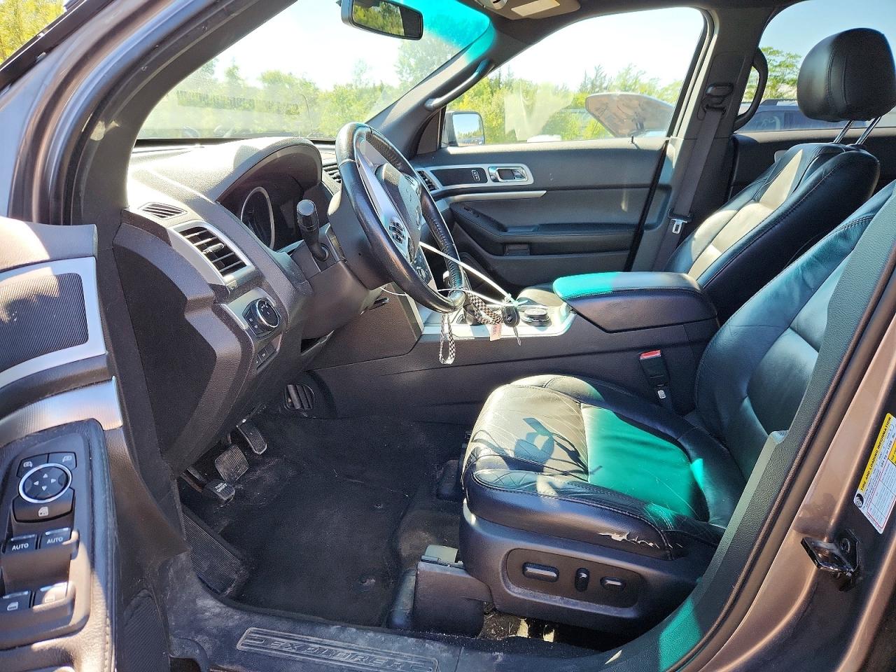 2014 Ford Explorer Xlt Gray vin: 1FM5K8D82EGA52366
