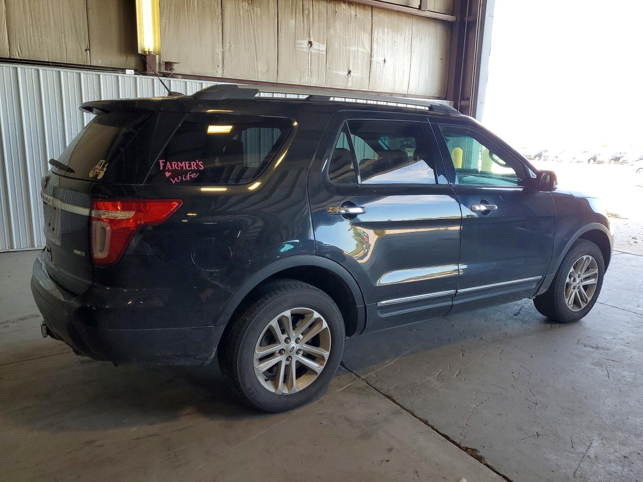 2014 Ford Explorer Xlt Black vin: 1FM5K8D82EGA98845