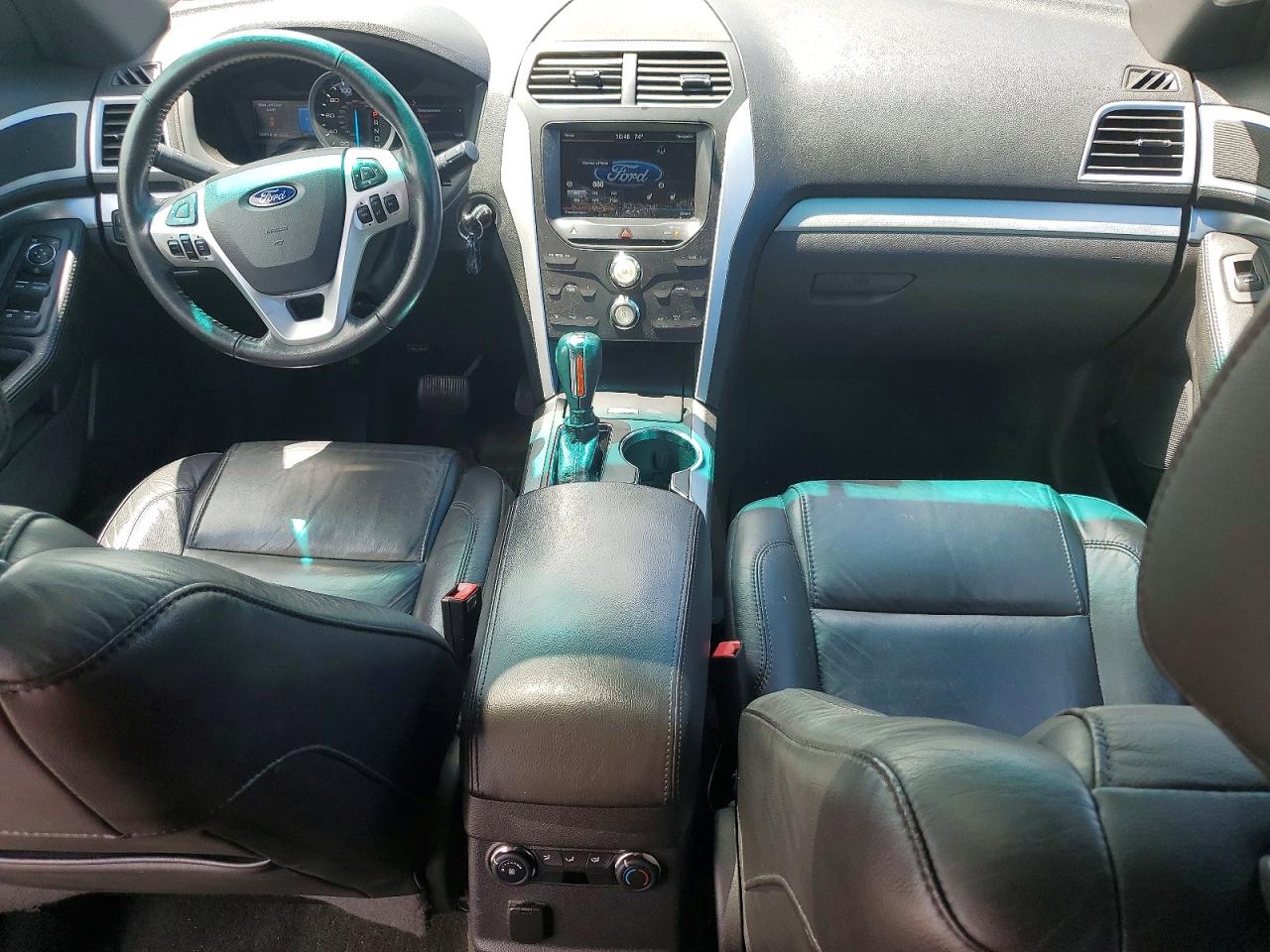 2014 Ford Explorer Xlt Gray vin: 1FM5K8D82EGC43673