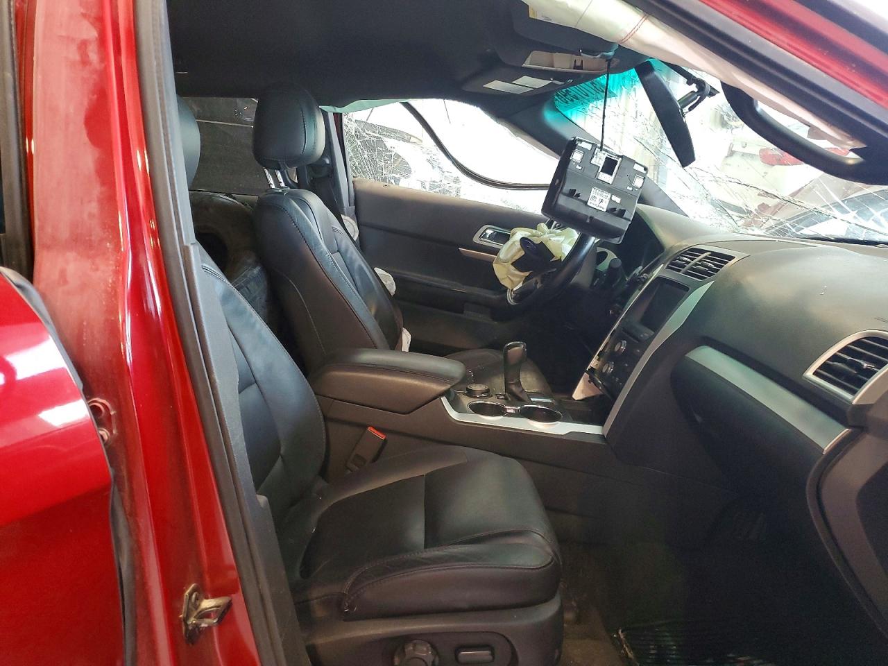 2014 Ford Explorer Xlt Red vin: 1FM5K8D82EGC57914