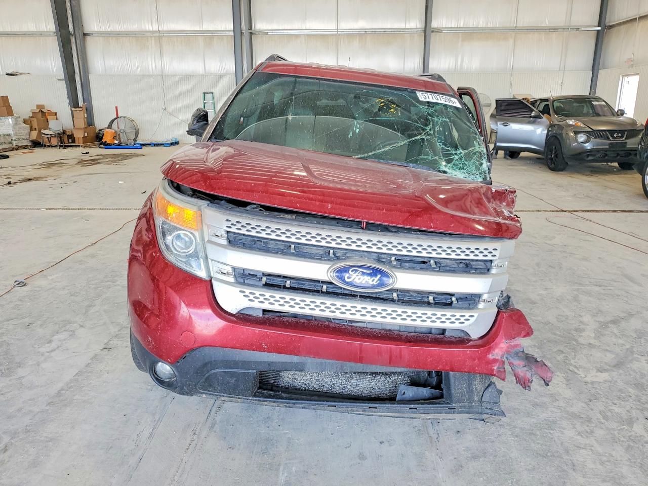 2014 Ford Explorer Xlt Red vin: 1FM5K8D82EGC57914