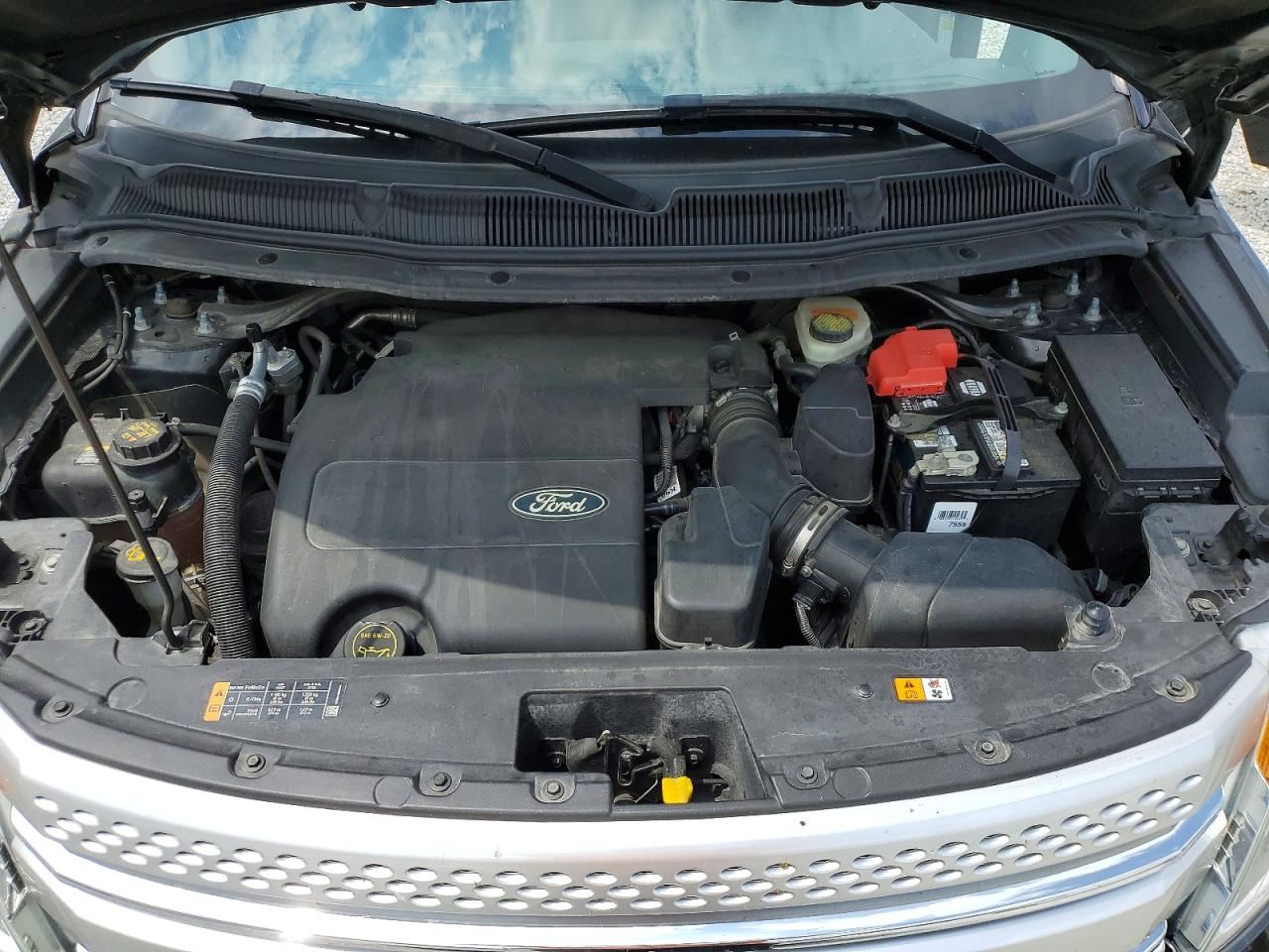 2015 Ford Explorer Xlt Gray vin: 1FM5K8D82FGA07607