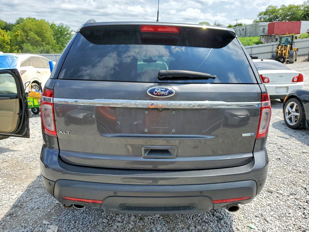 2015 Ford Explorer Xlt Gray vin: 1FM5K8D82FGA07607