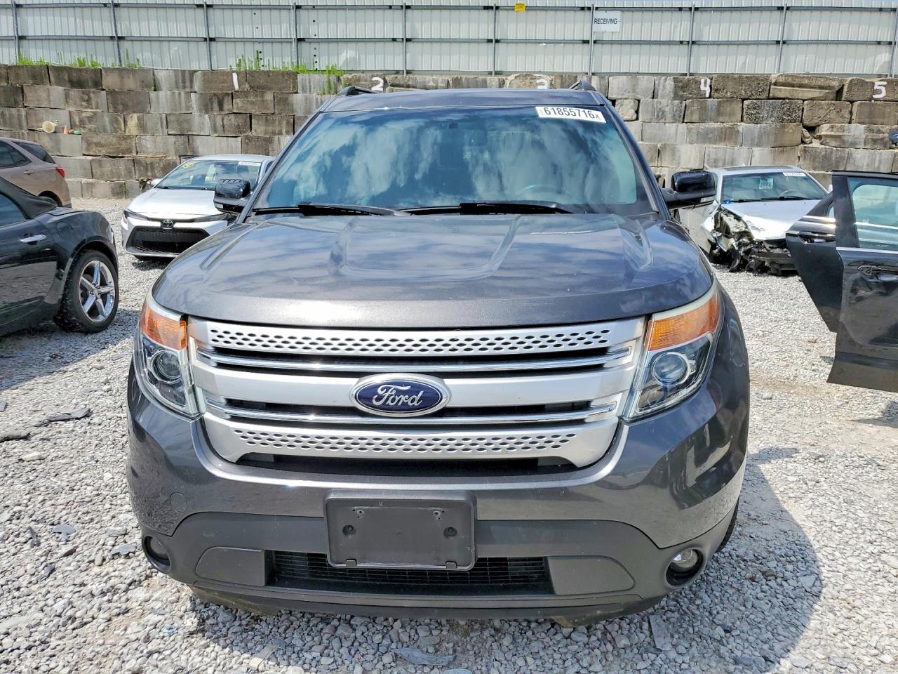2015 Ford Explorer Xlt Gray vin: 1FM5K8D82FGA07607