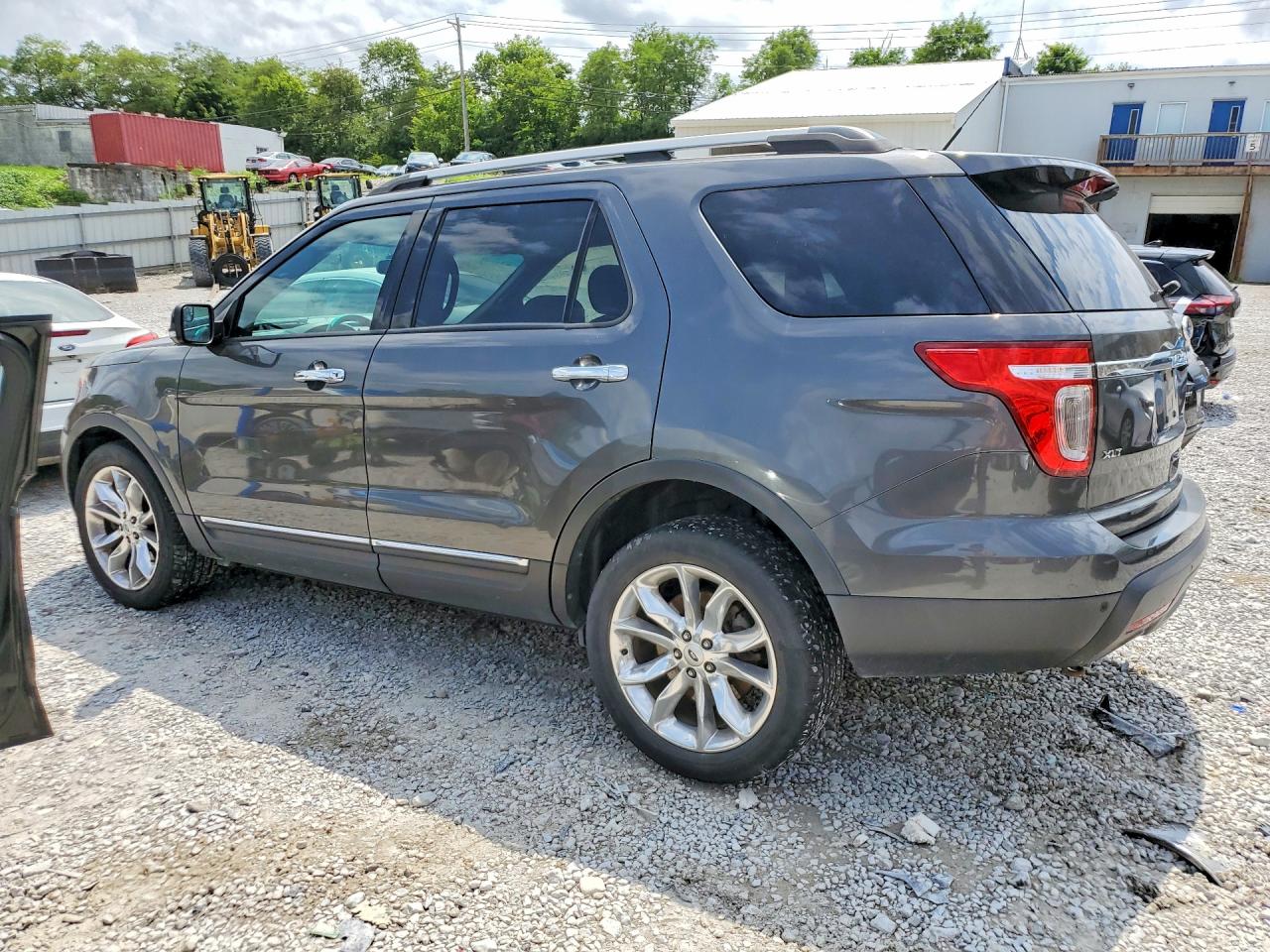 2015 Ford Explorer Xlt Gray vin: 1FM5K8D82FGA07607