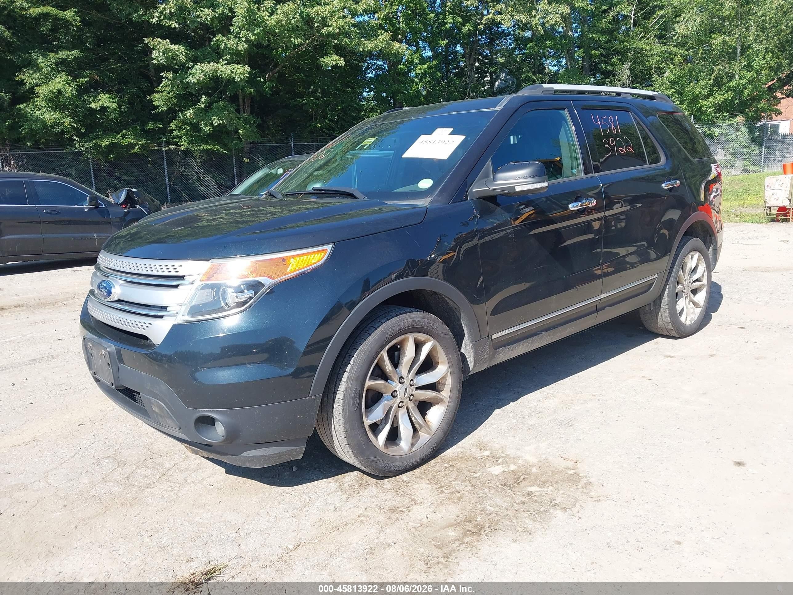 2015 Ford Explorer Xlt Dark Blue vin: 1FM5K8D82FGA37772