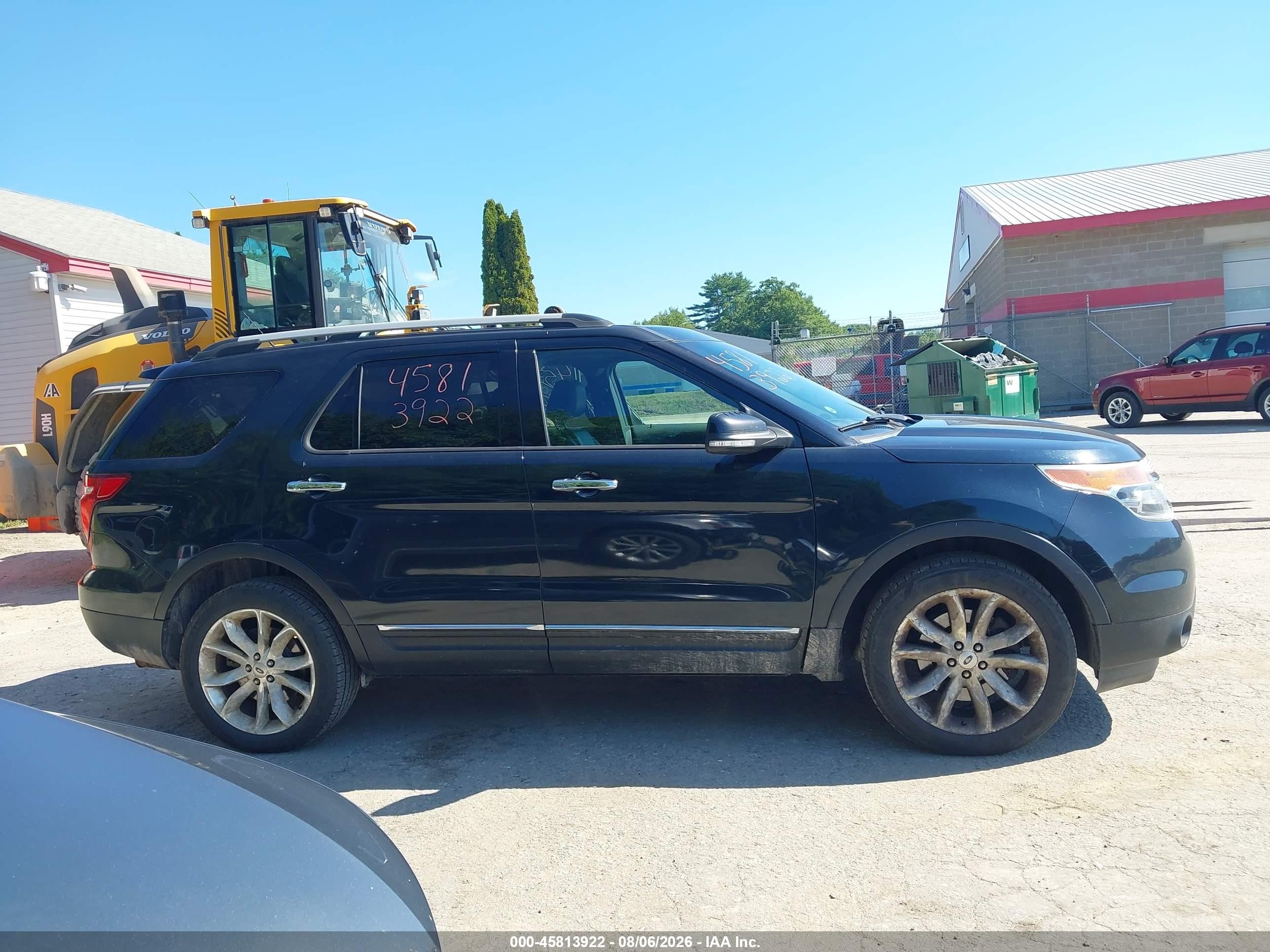 2015 Ford Explorer Xlt Dark Blue vin: 1FM5K8D82FGA37772