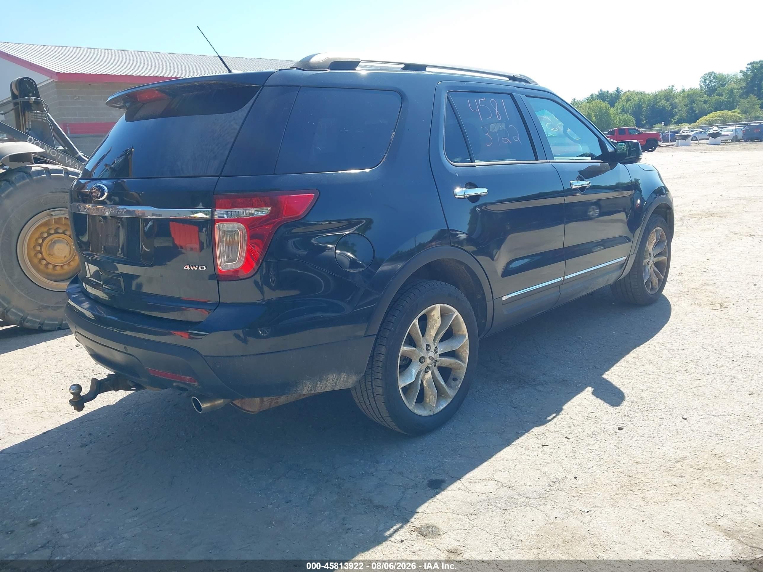 2015 Ford Explorer Xlt Dark Blue vin: 1FM5K8D82FGA37772