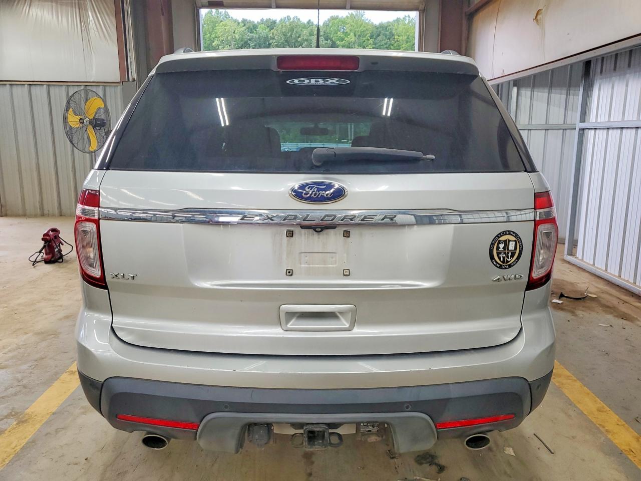 2015 Ford Explorer Xlt Silver vin: 1FM5K8D82FGA38033