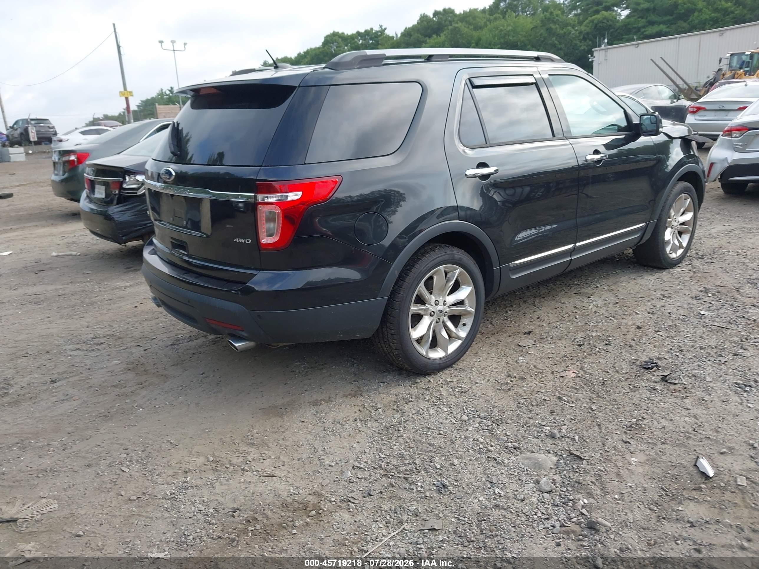 2015 Ford Explorer Xlt Black vin: 1FM5K8D82FGA43734