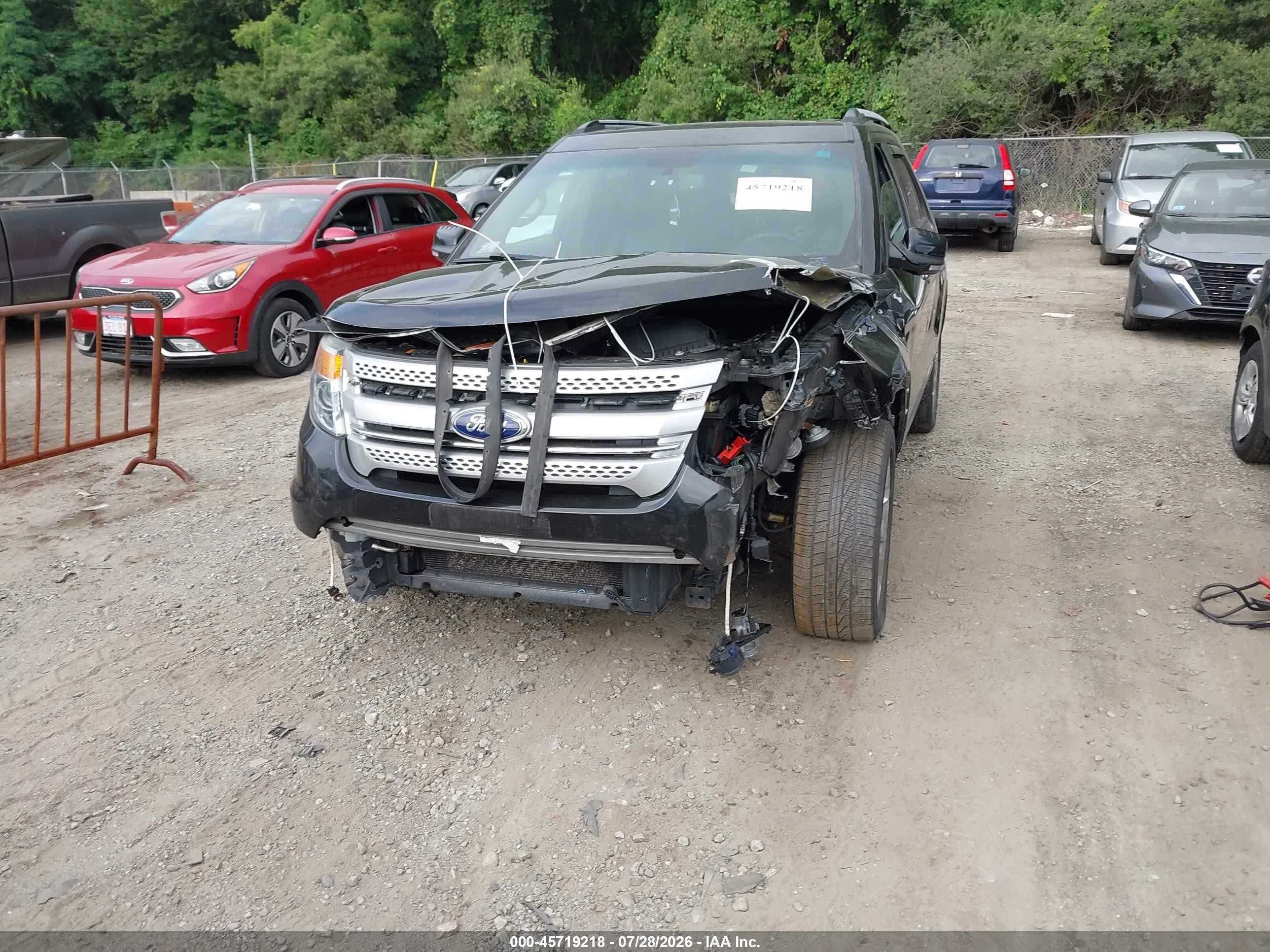 2015 Ford Explorer Xlt Black vin: 1FM5K8D82FGA43734