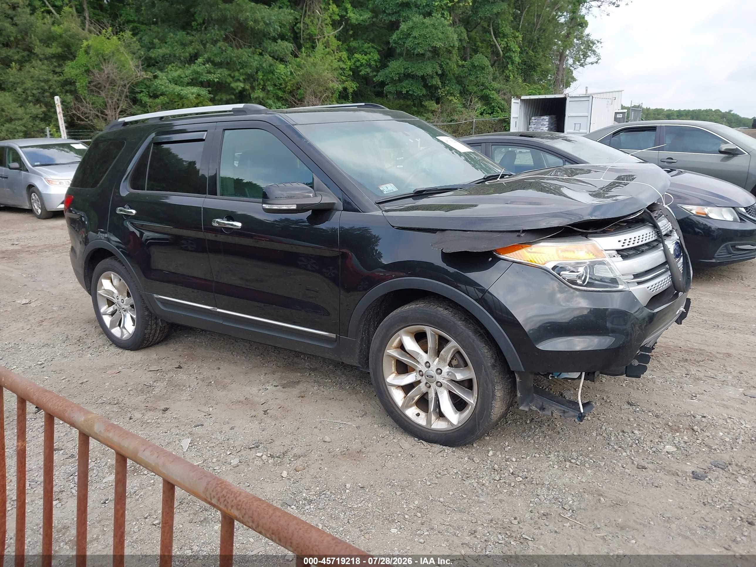2015 Ford Explorer Xlt Black vin: 1FM5K8D82FGA43734