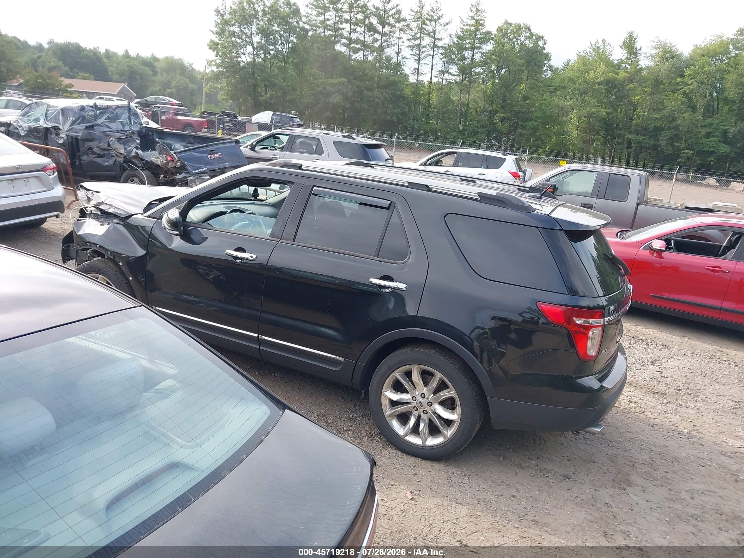 2015 Ford Explorer Xlt Black vin: 1FM5K8D82FGA43734