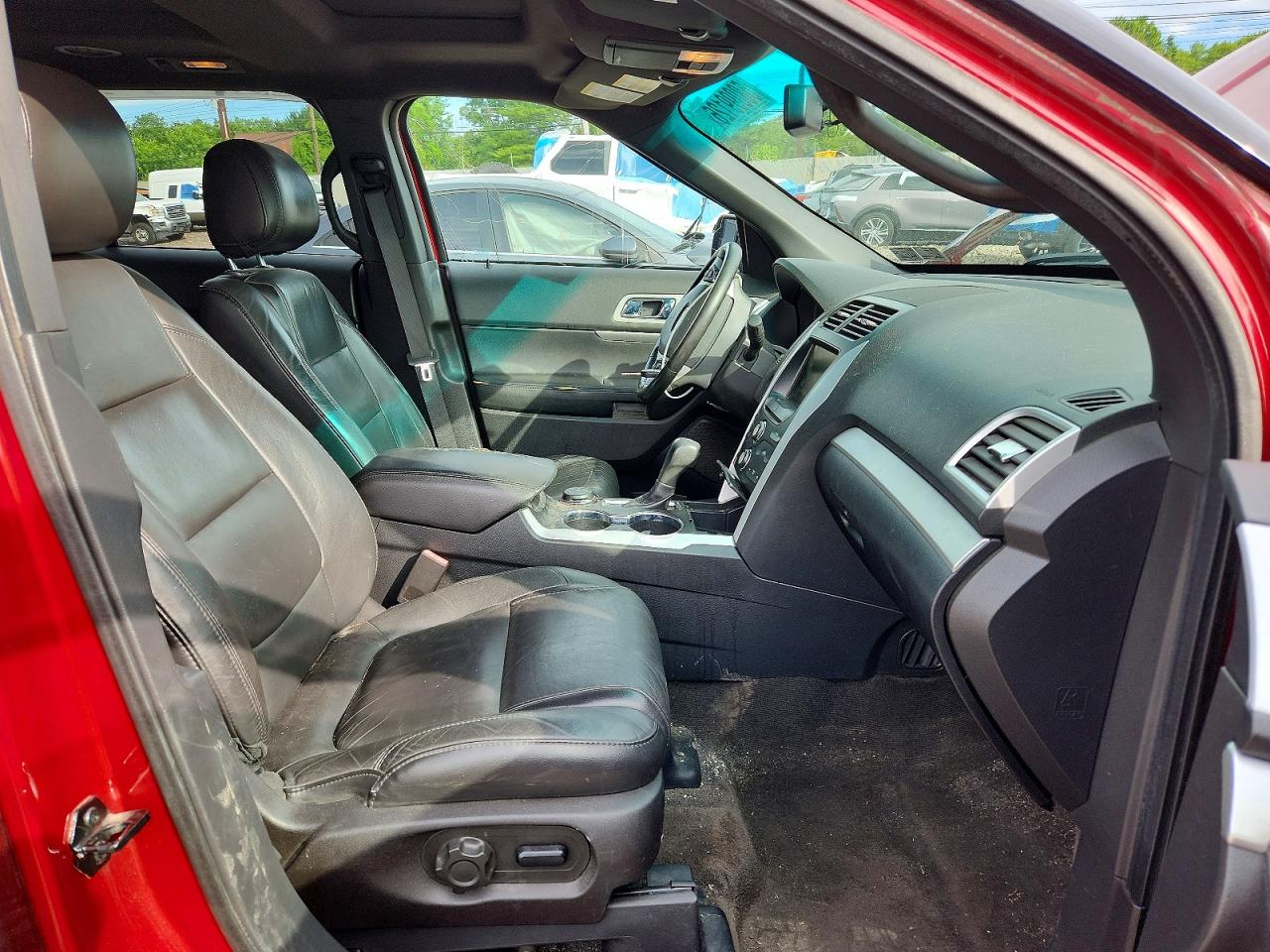 2015 Ford Explorer Xlt Красный vin: 1FM5K8D82FGA43989
