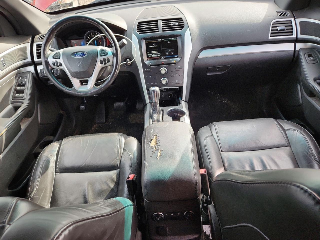 2015 Ford Explorer Xlt Красный vin: 1FM5K8D82FGA43989