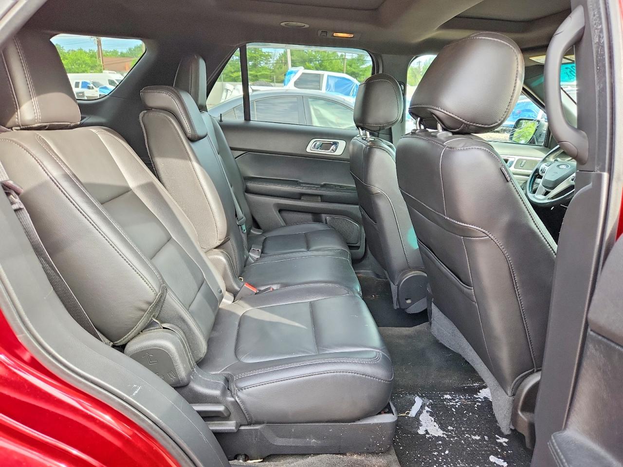 2015 Ford Explorer Xlt Красный vin: 1FM5K8D82FGA43989