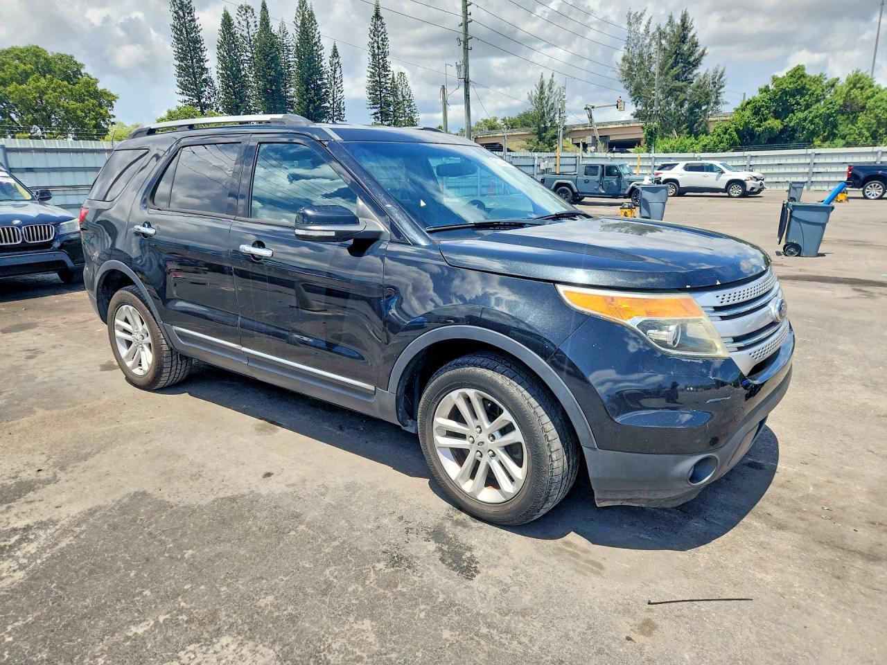2015 Ford Explorer Xlt Черный vin: 1FM5K8D82FGA59917