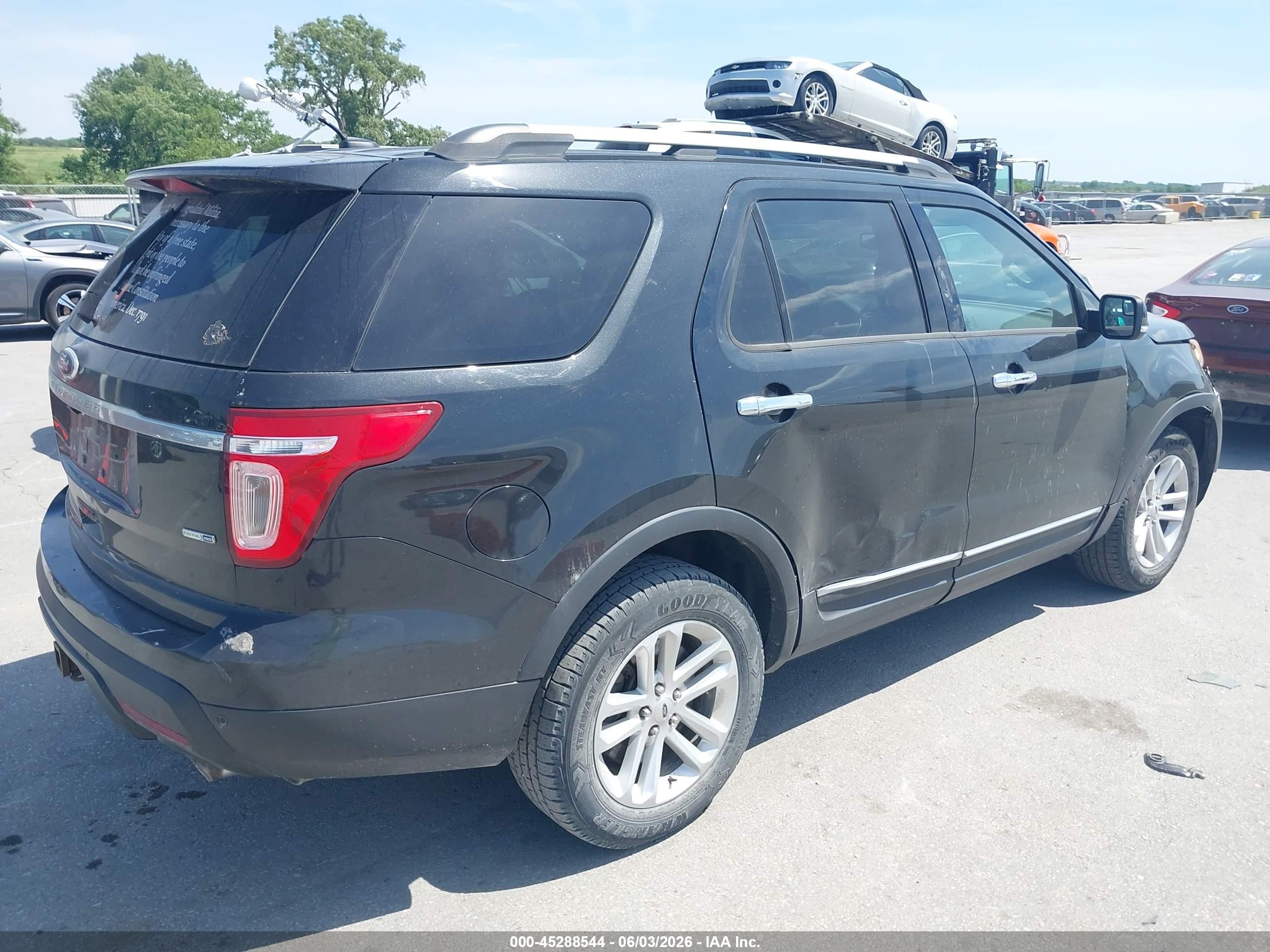2015 Ford Explorer Xlt Black vin: 1FM5K8D82FGB24877