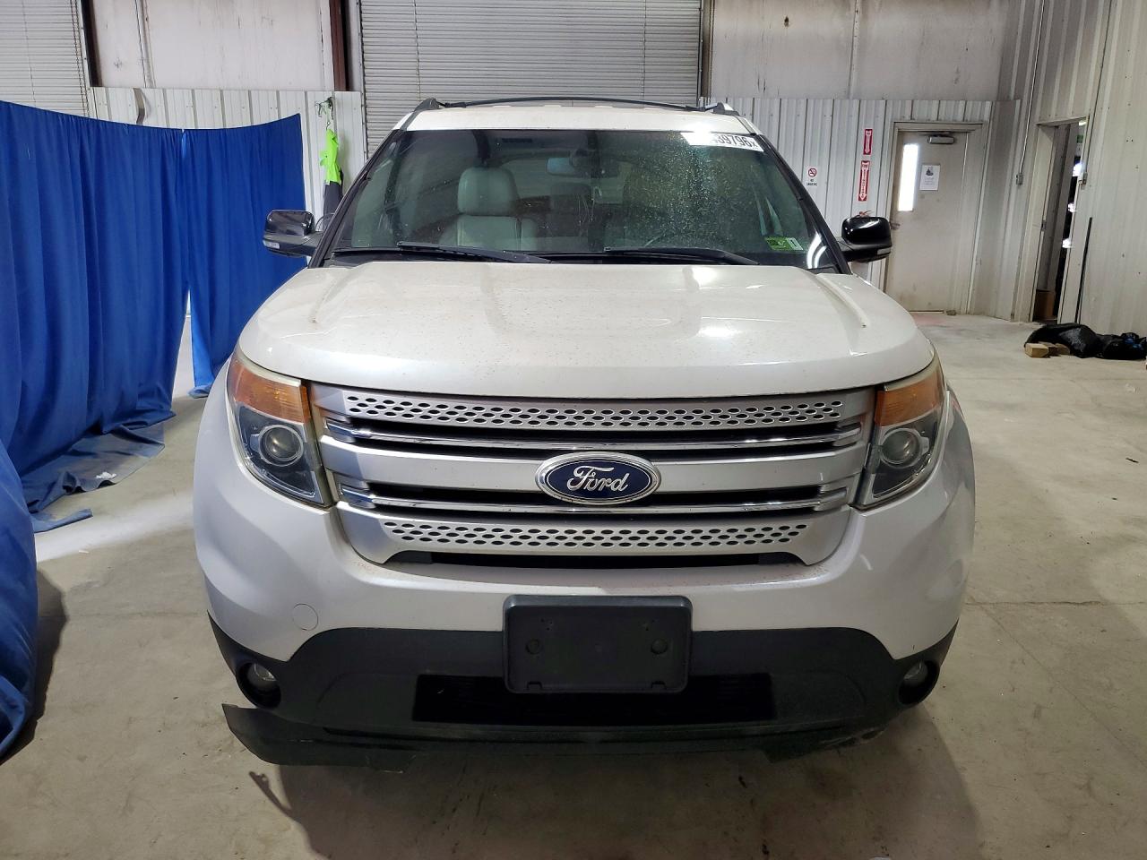 2015 Ford Explorer Xlt White vin: 1FM5K8D82FGB42151