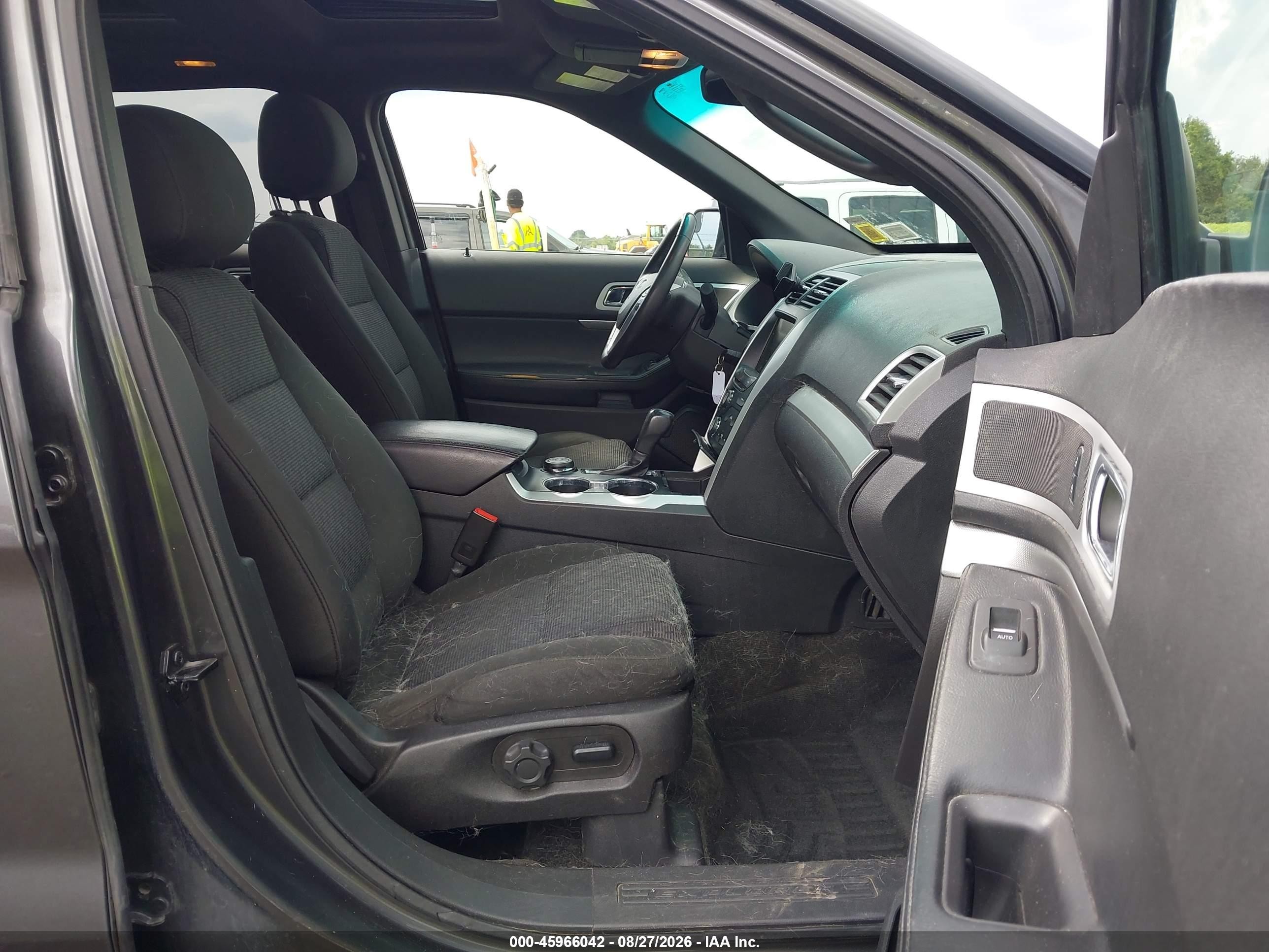 2015 Ford Explorer Xlt Gray vin: 1FM5K8D82FGC32805