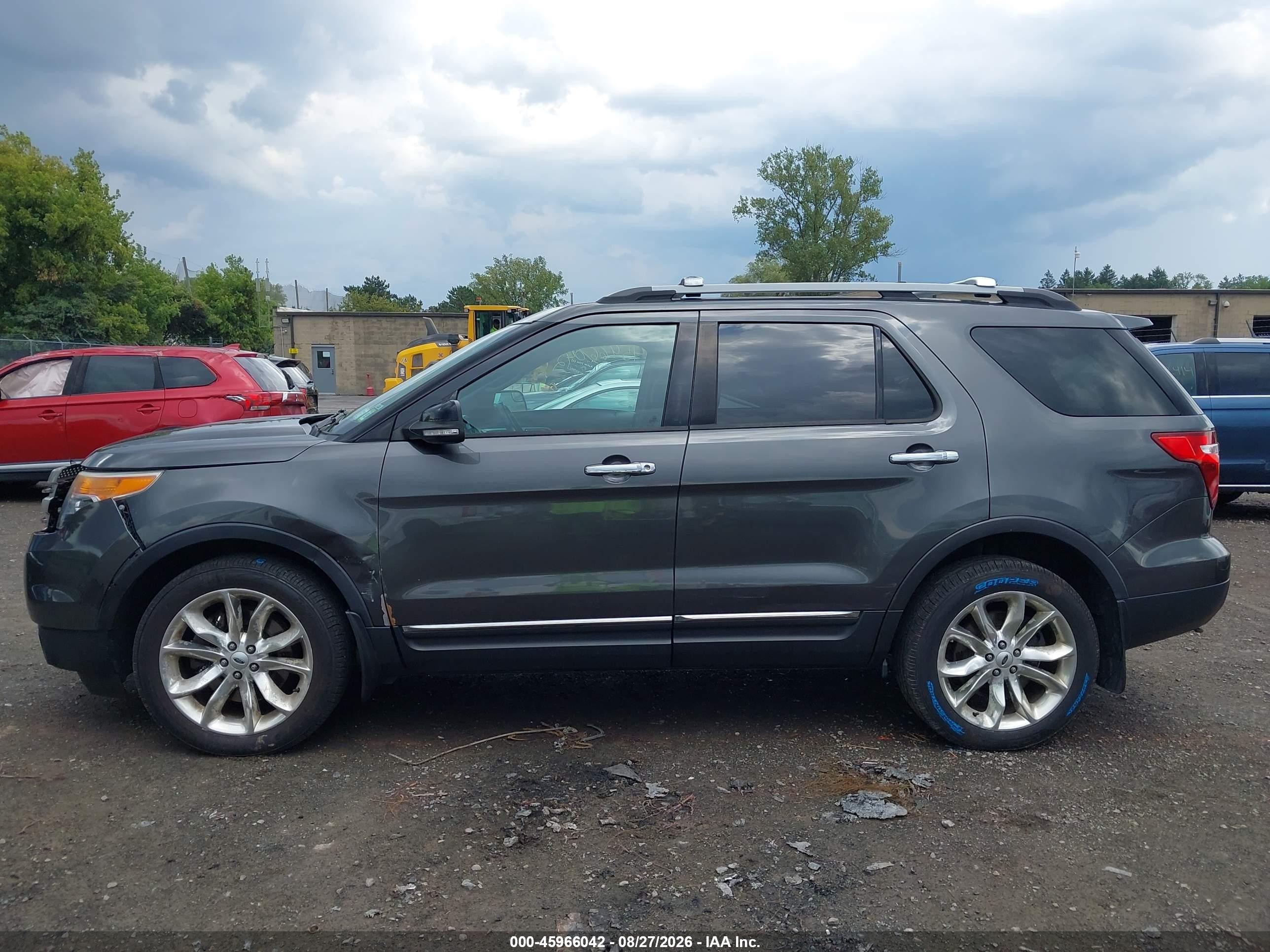 2015 Ford Explorer Xlt Gray vin: 1FM5K8D82FGC32805