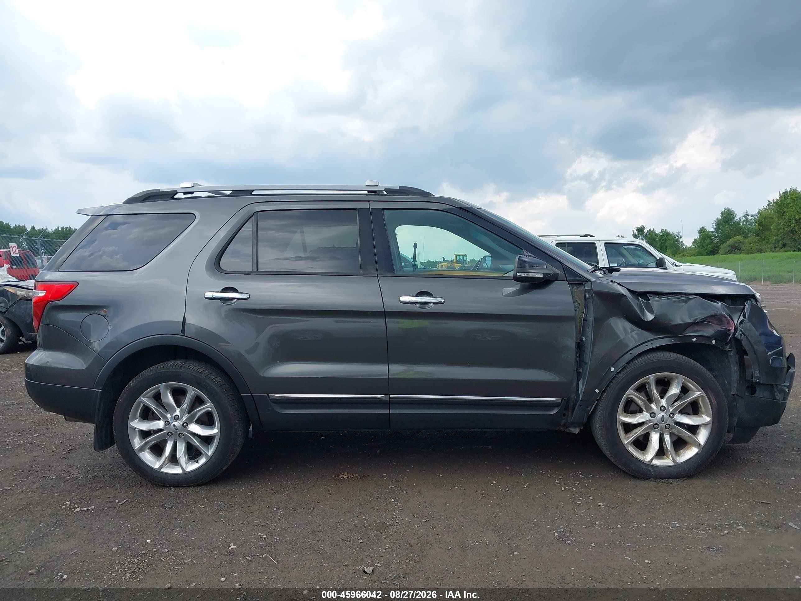 2015 Ford Explorer Xlt Gray vin: 1FM5K8D82FGC32805