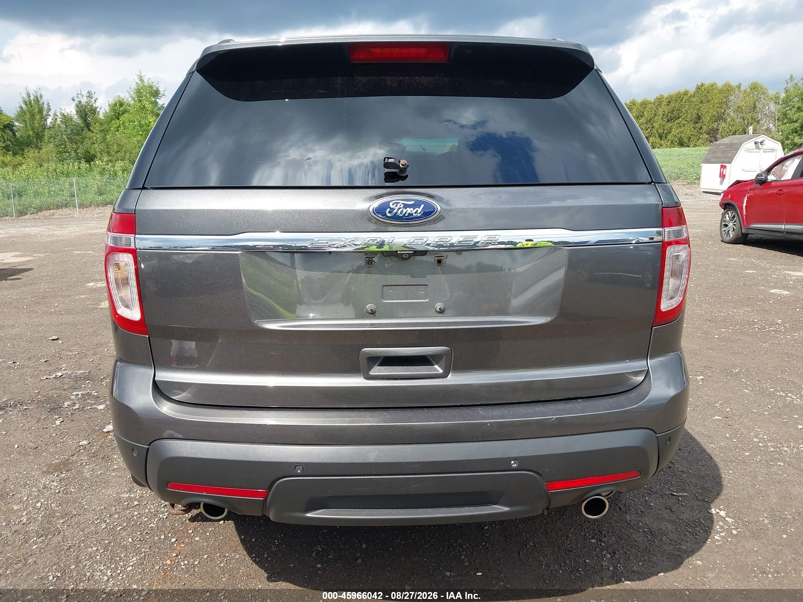 2015 Ford Explorer Xlt Gray vin: 1FM5K8D82FGC32805