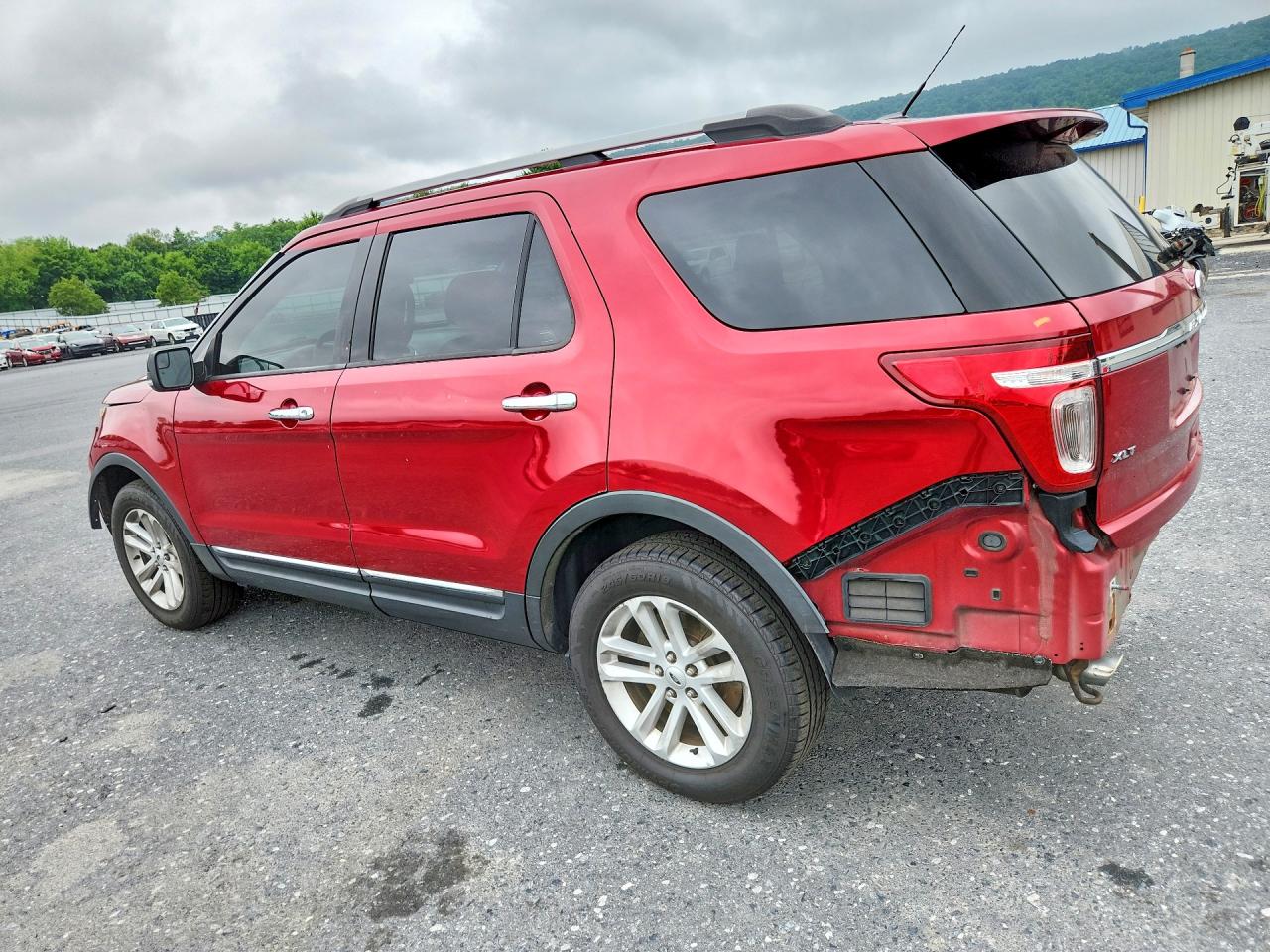 2015 Ford Explorer Xlt Maroon vin: 1FM5K8D82FGC42153
