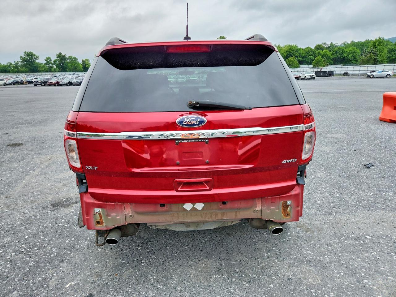 2015 Ford Explorer Xlt Maroon vin: 1FM5K8D82FGC42153