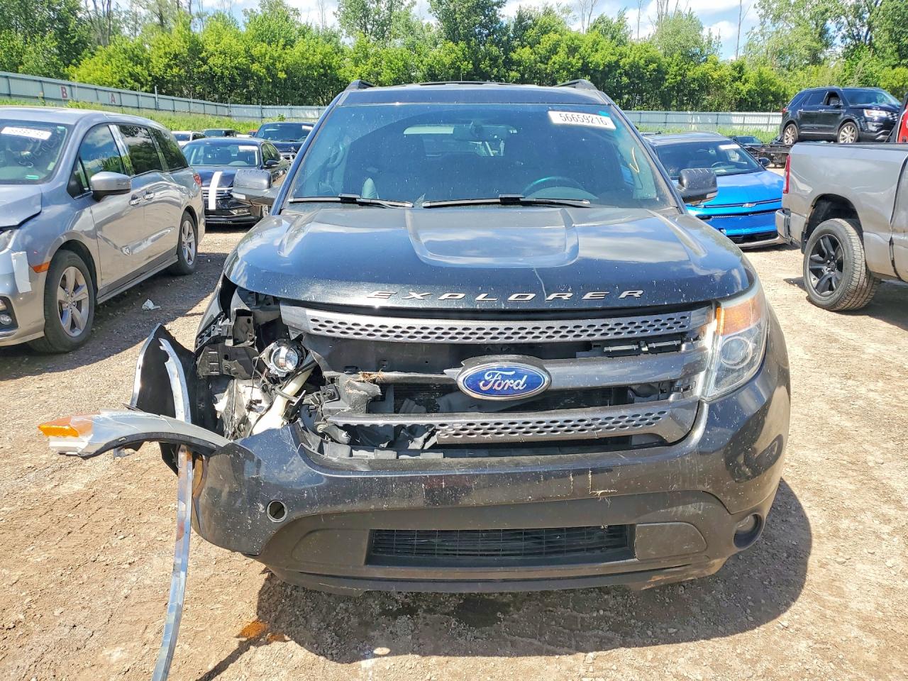 2015 Ford Explorer Xlt Black vin: 1FM5K8D82FGC47952