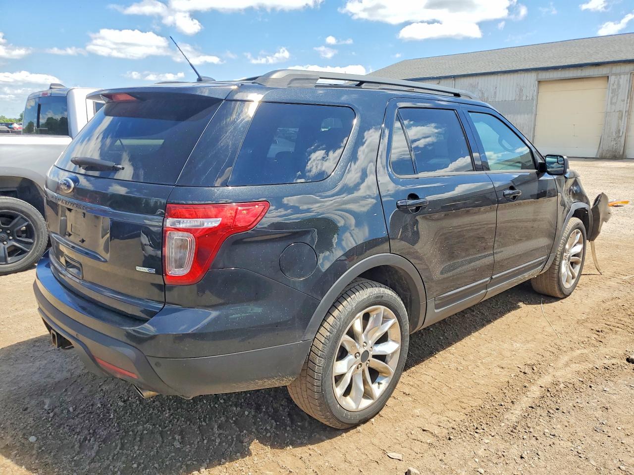 2015 Ford Explorer Xlt Black vin: 1FM5K8D82FGC47952