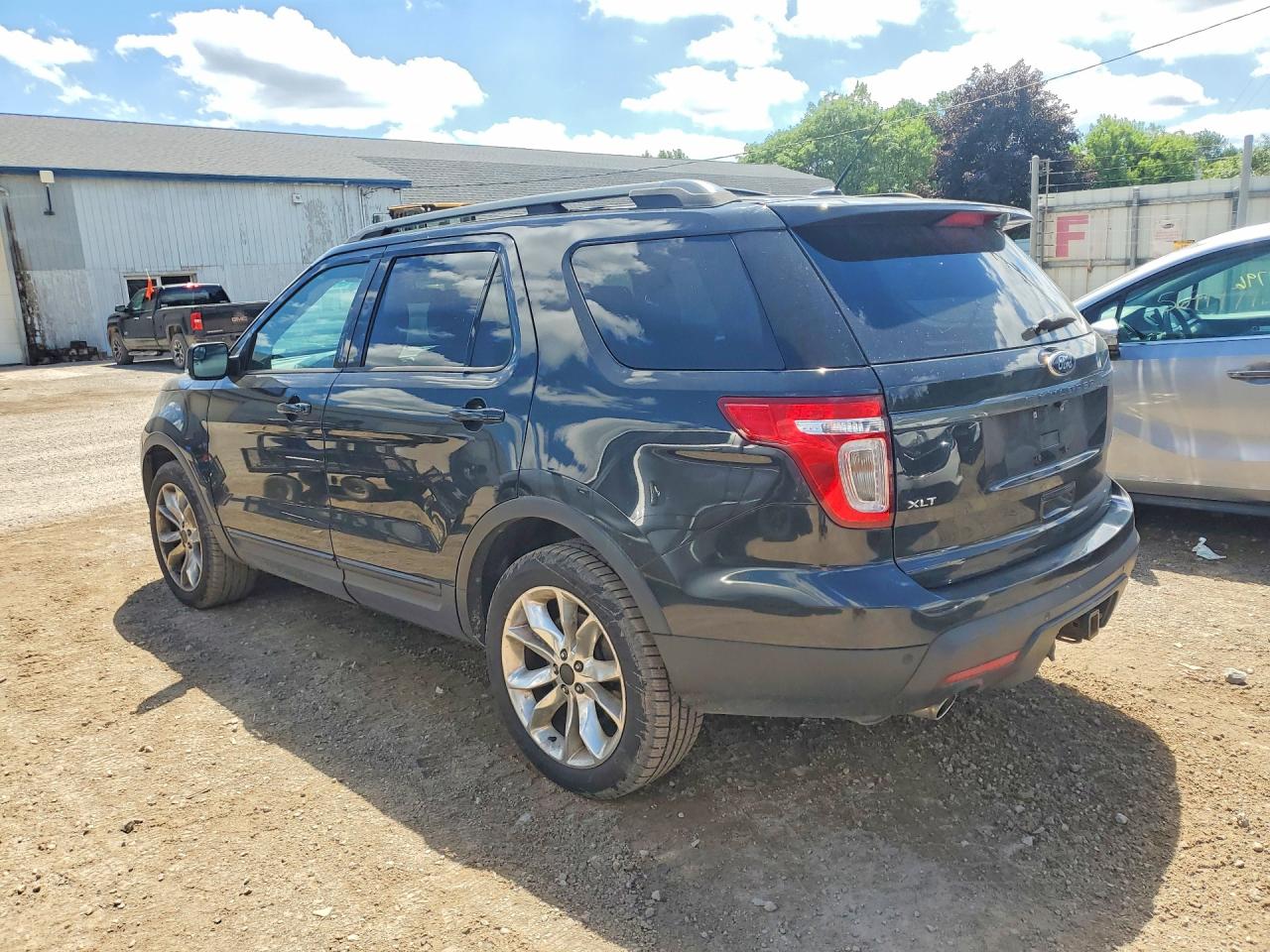 2015 Ford Explorer Xlt Black vin: 1FM5K8D82FGC47952