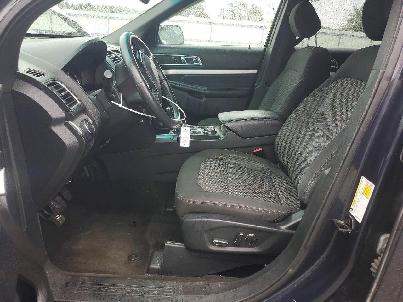 2017 Ford Explorer Xlt Black vin: 1FM5K8D82HGB60801
