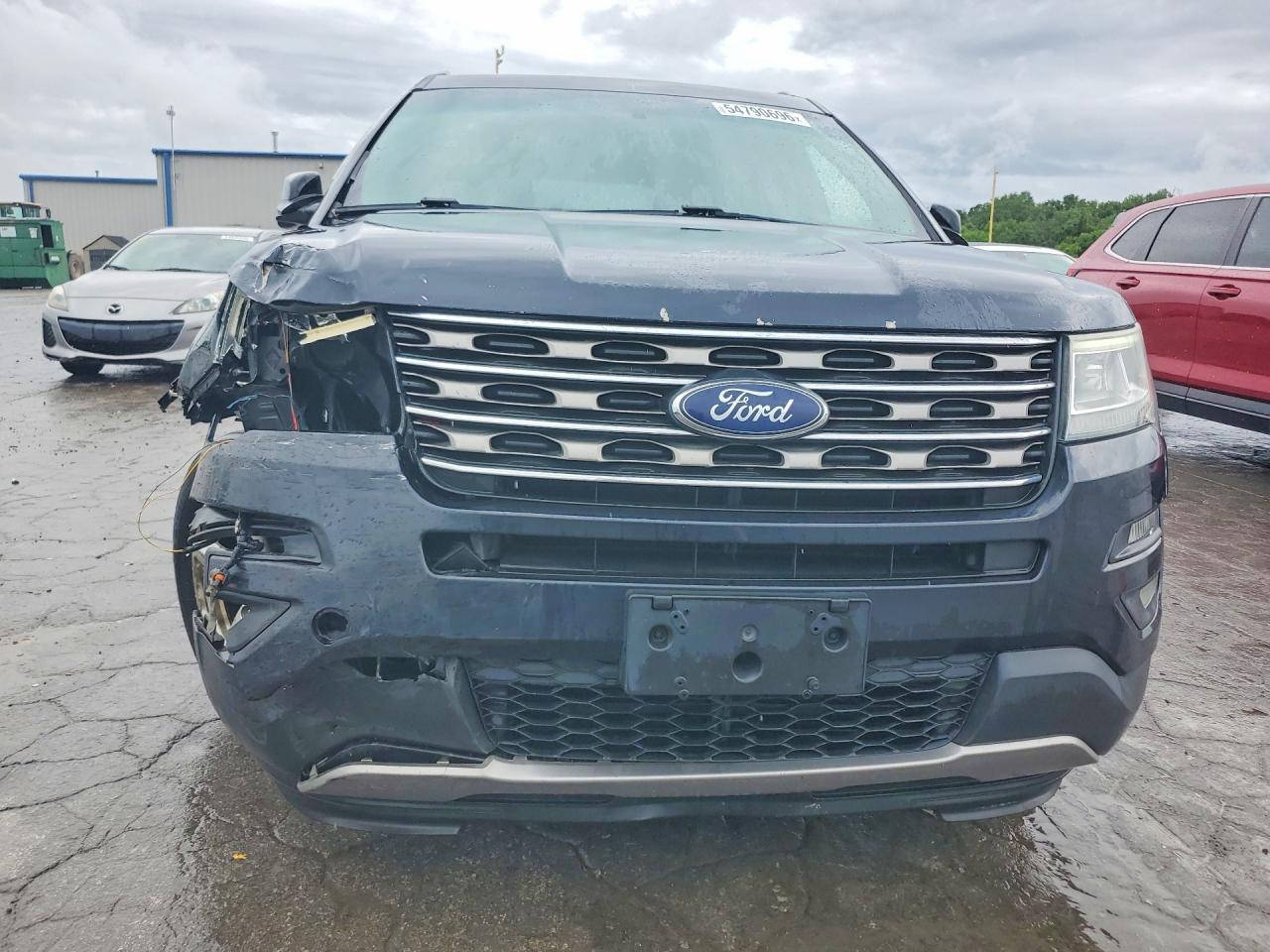 2017 Ford Explorer Xlt Black vin: 1FM5K8D82HGB60801