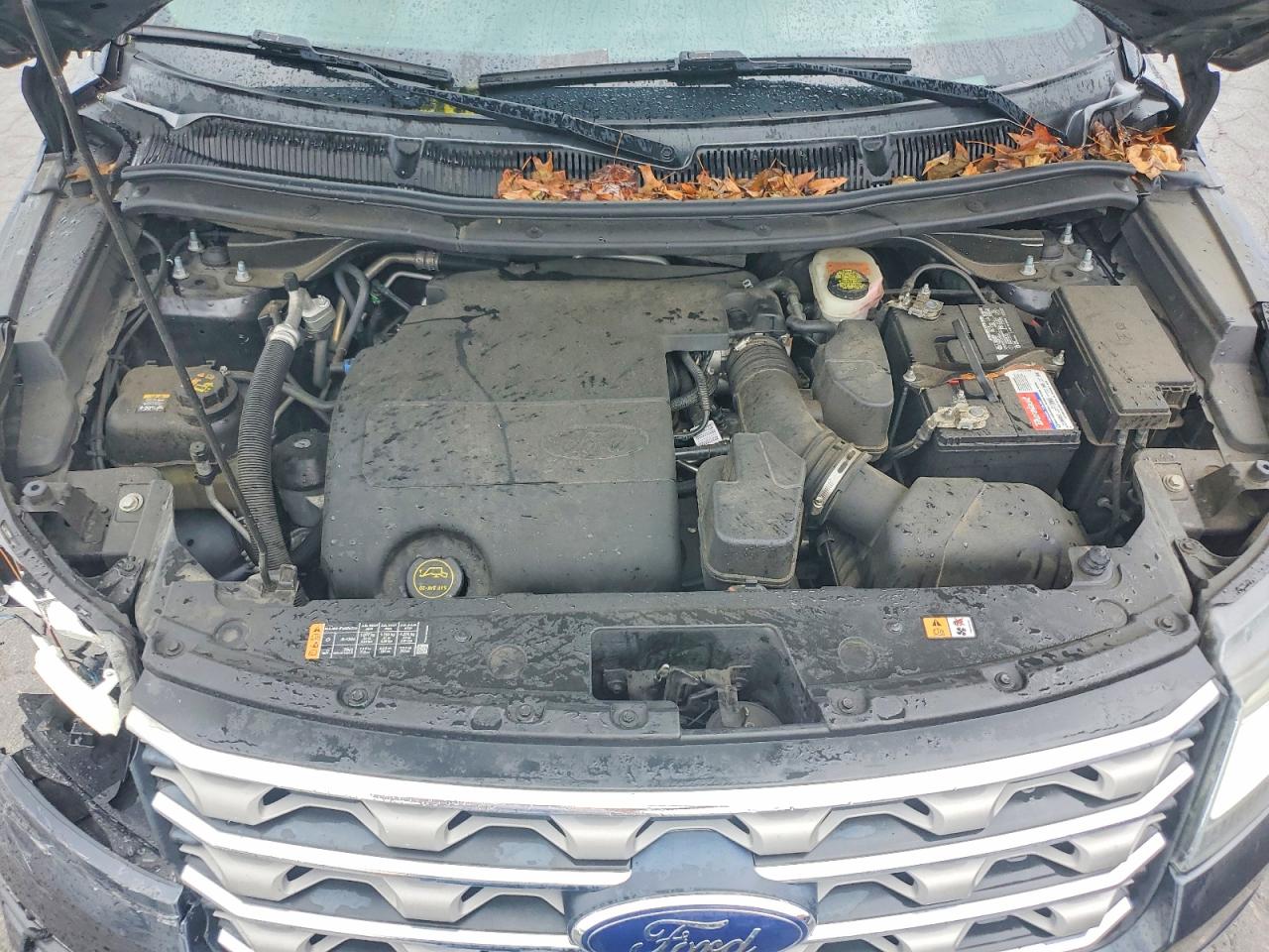 2017 Ford Explorer Xlt Black vin: 1FM5K8D82HGB60801