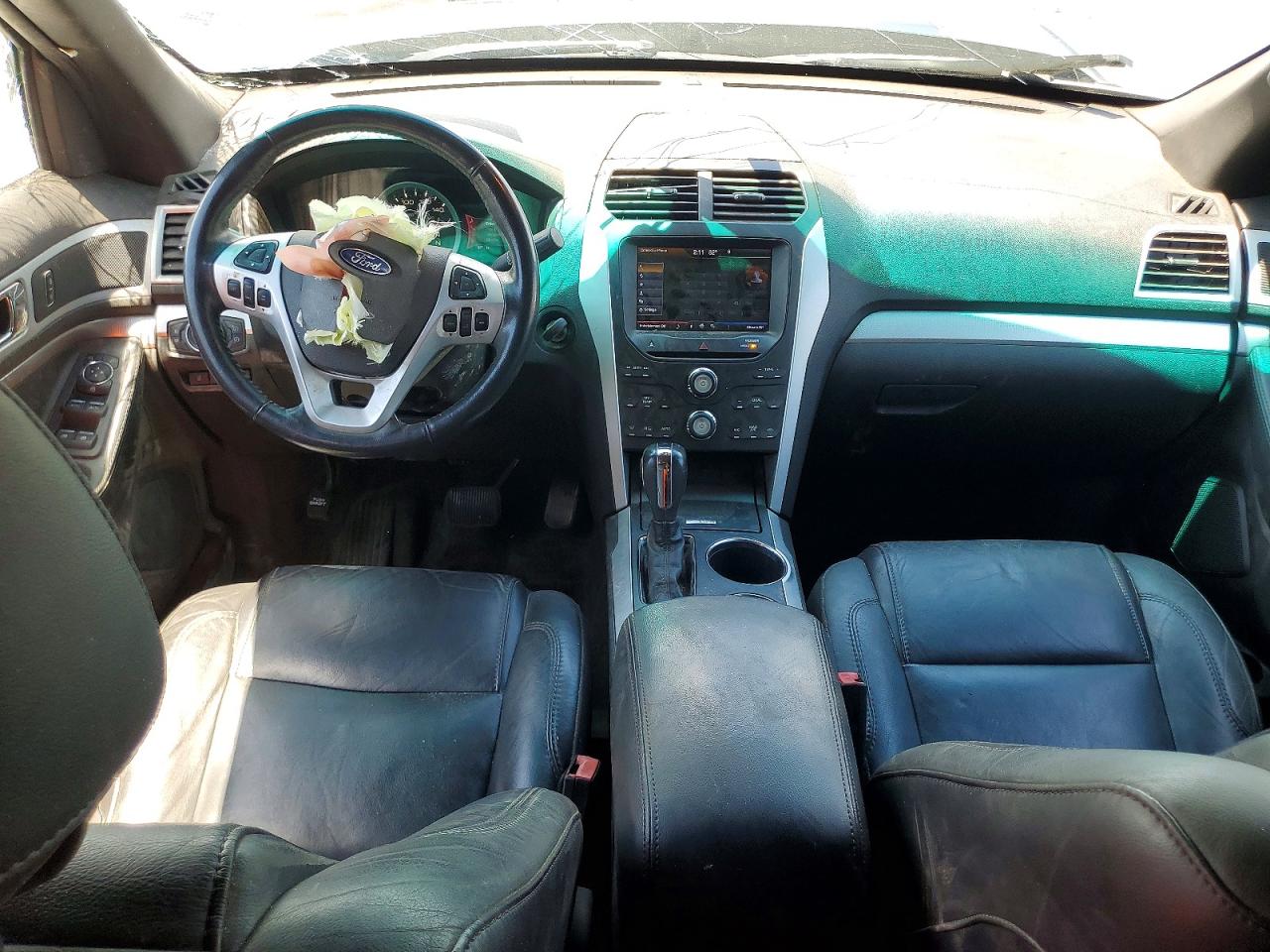 2013 Ford Explorer Xlt Green vin: 1FM5K8D83DGA37275
