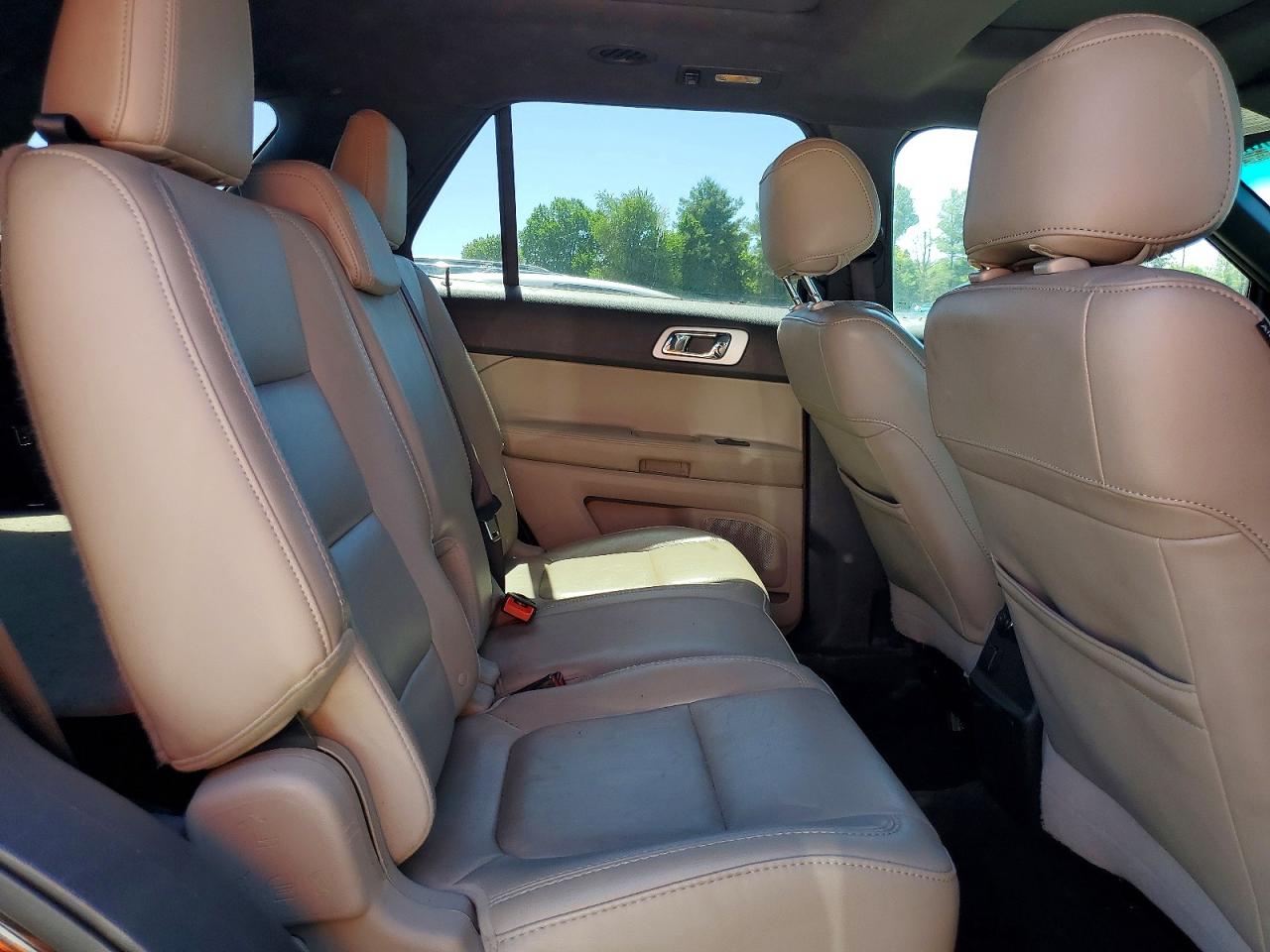 2013 Ford Explorer Xlt Brown vin: 1FM5K8D83DGA78490