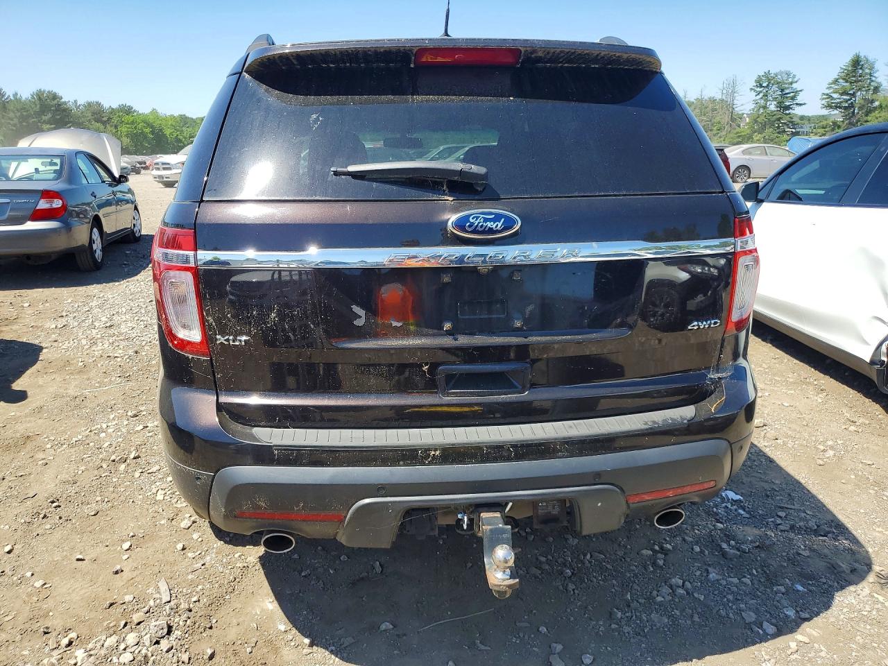 2013 Ford Explorer Xlt Brown vin: 1FM5K8D83DGA78490