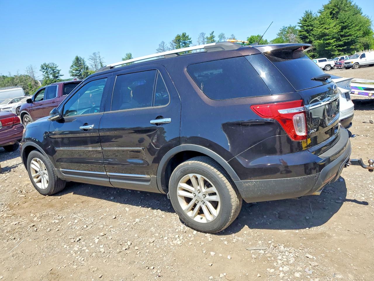 2013 Ford Explorer Xlt Brown vin: 1FM5K8D83DGA78490