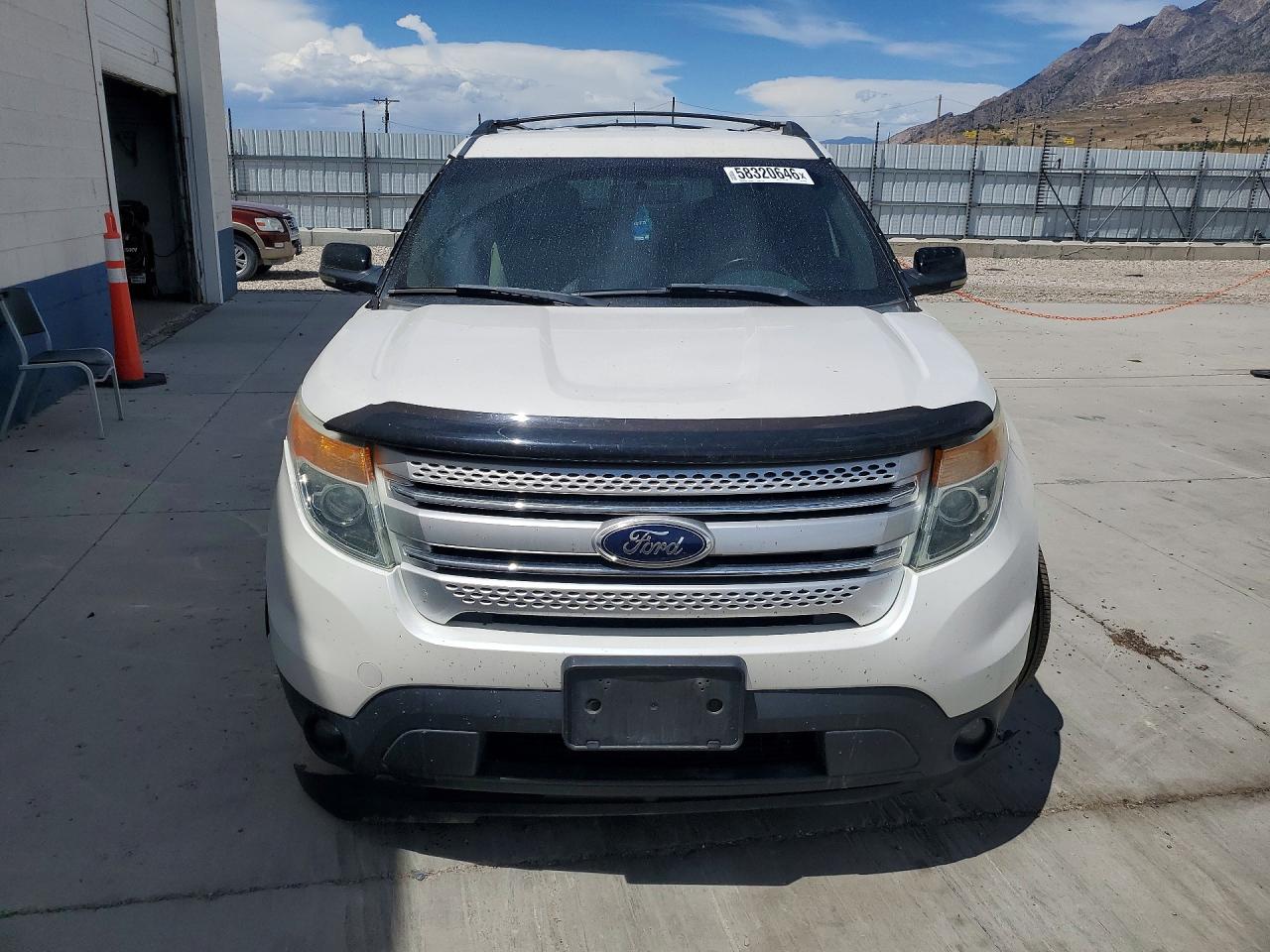 2013 Ford Explorer Xlt White vin: 1FM5K8D83DGA84032