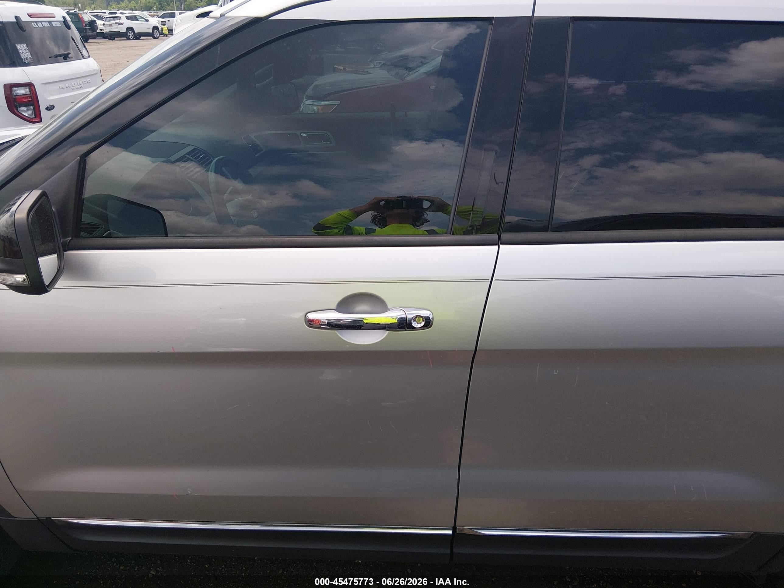 2013 Ford Explorer Xlt Silver vin: 1FM5K8D83DGB81070