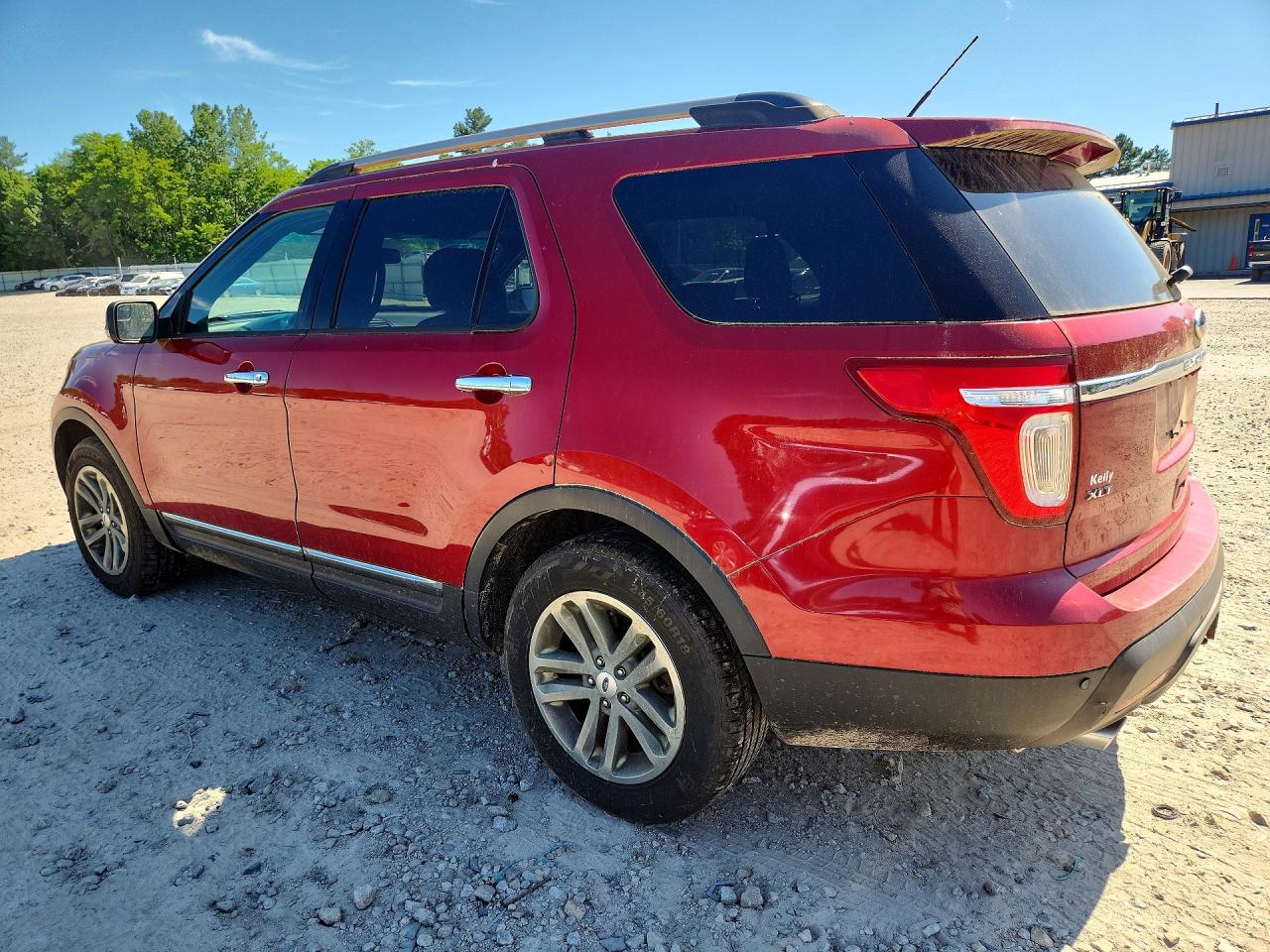 2013 Ford Explorer Red vin: 1FM5K8D83DGC08817