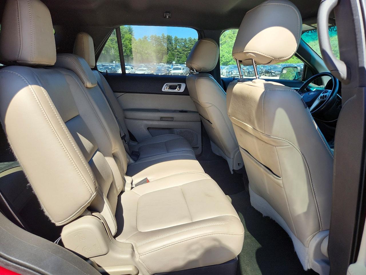 2013 Ford Explorer Red vin: 1FM5K8D83DGC08817