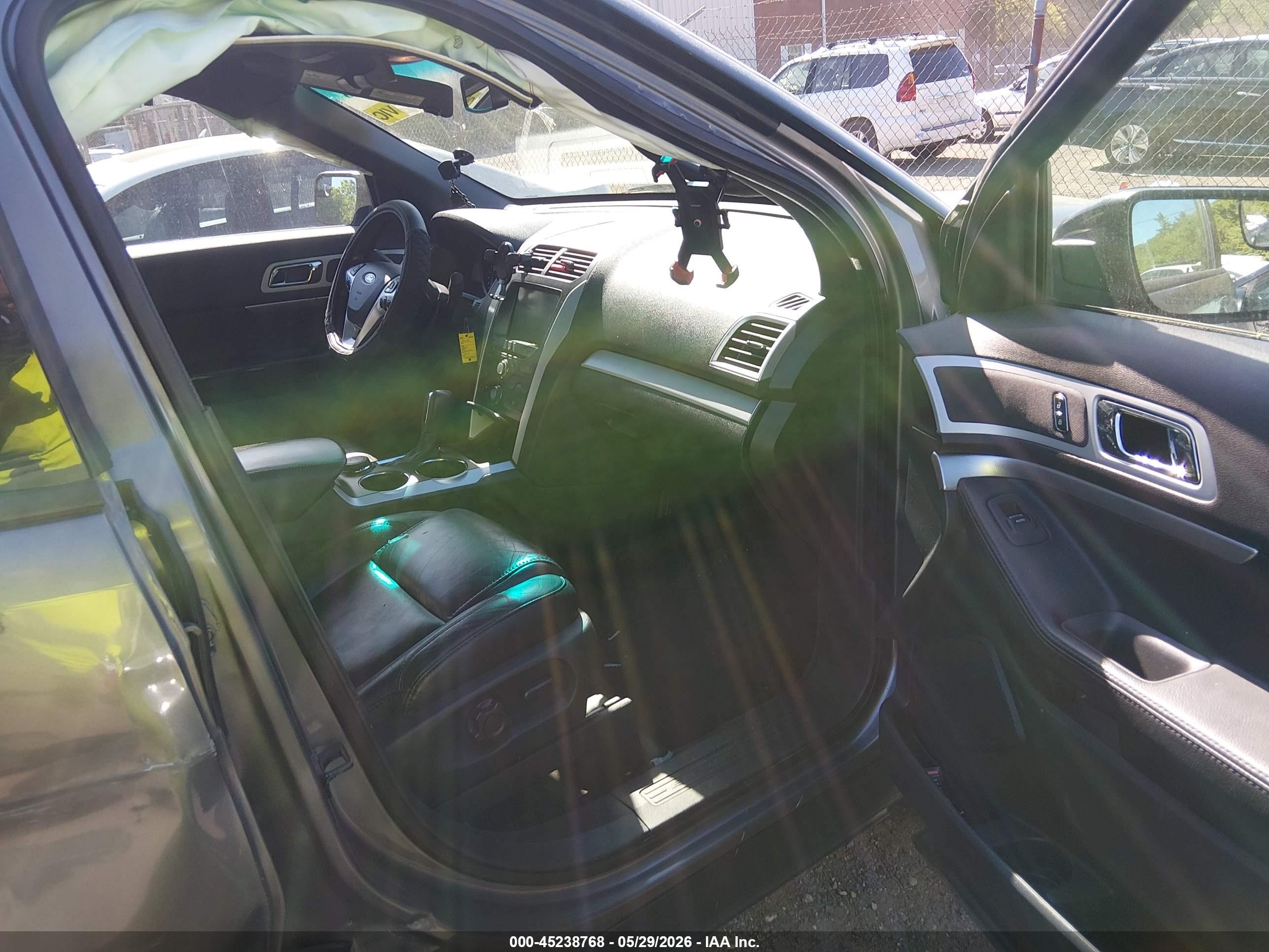 2013 Ford Explorer Xlt Gray vin: 1FM5K8D83DGC37282