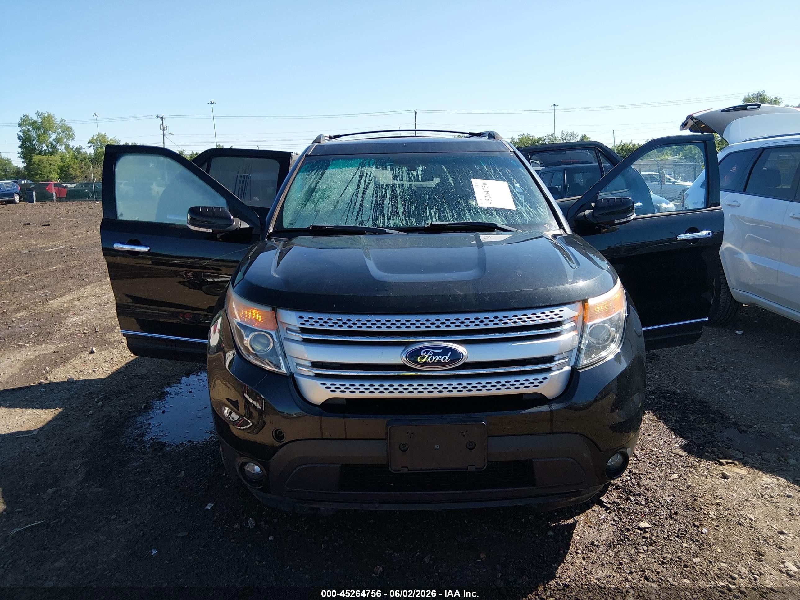 2013 Ford Explorer Xlt Black vin: 1FM5K8D83DGC43583
