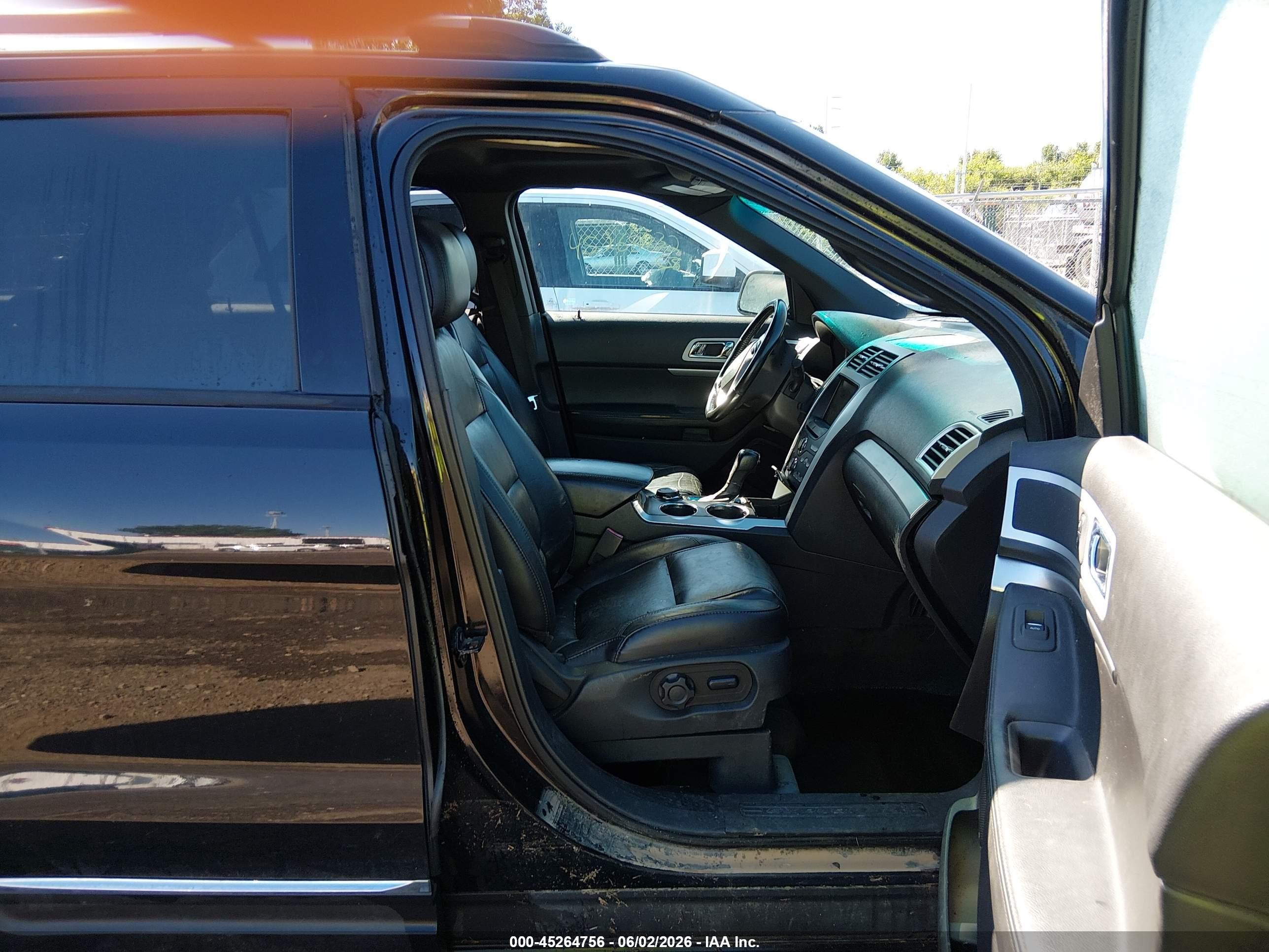 2013 Ford Explorer Xlt Black vin: 1FM5K8D83DGC43583