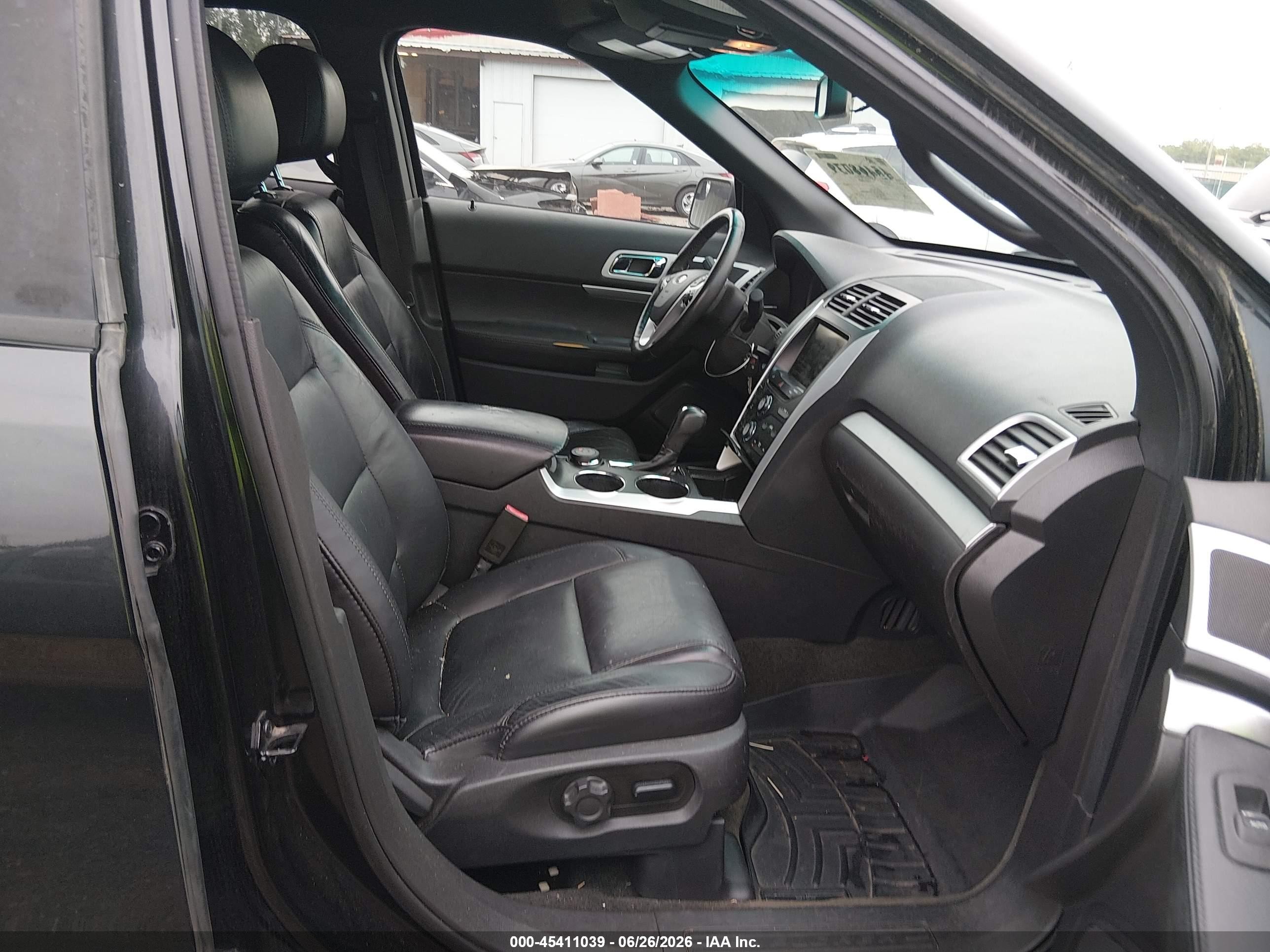2013 Ford Explorer Xlt Black vin: 1FM5K8D83DGC59315