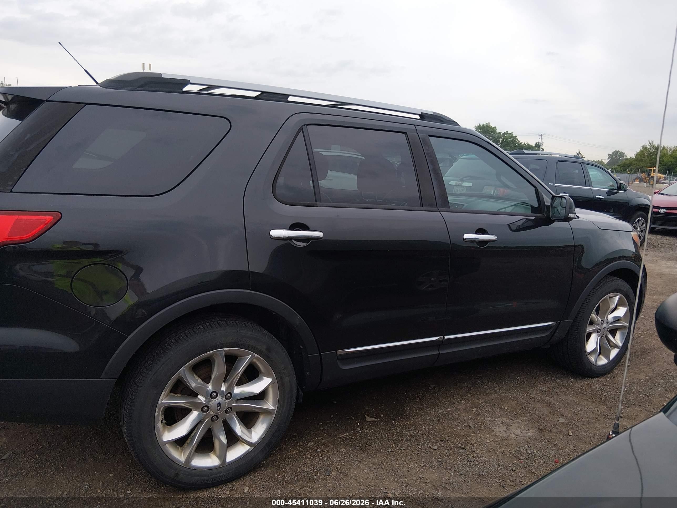 2013 Ford Explorer Xlt Black vin: 1FM5K8D83DGC59315